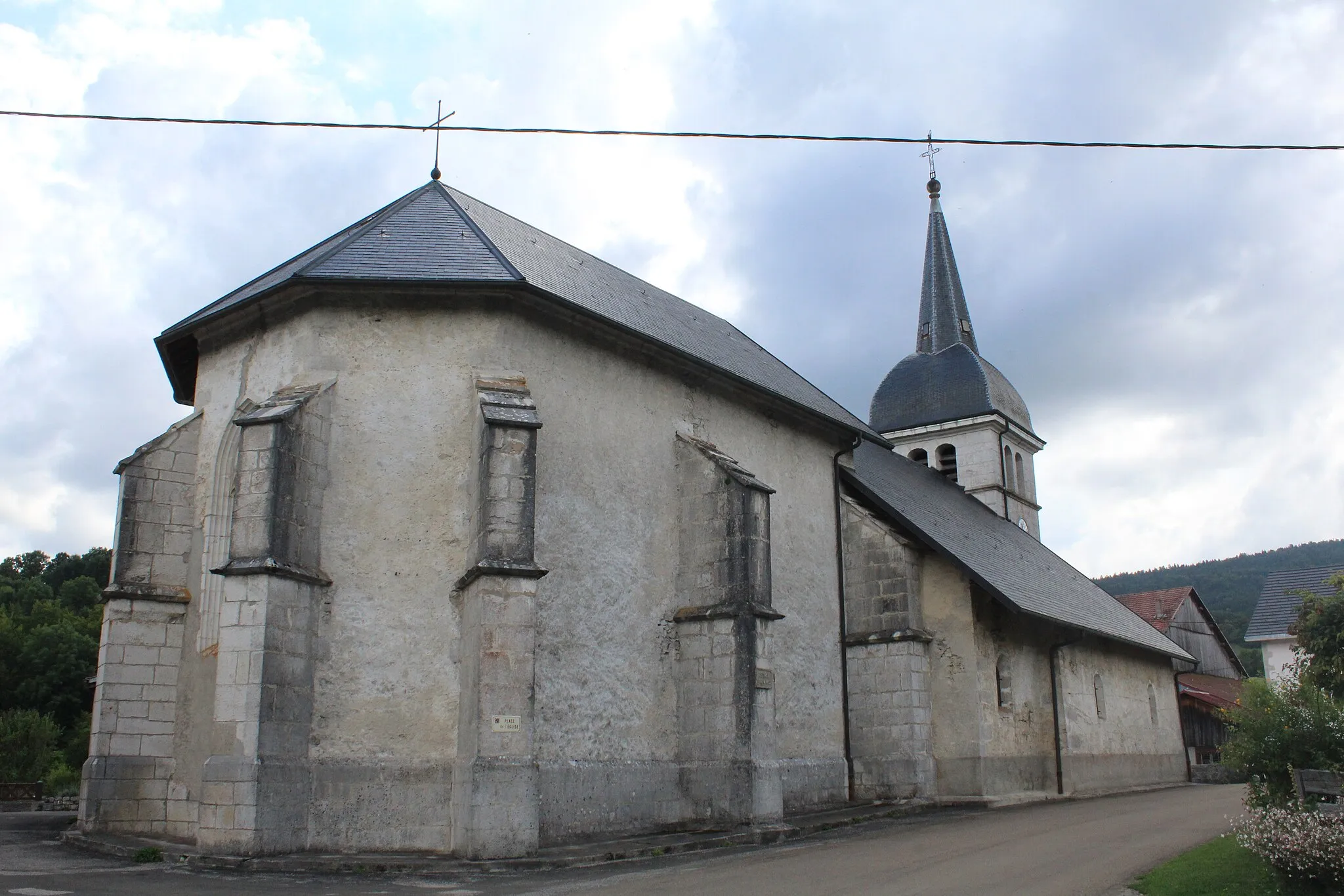 Photo showing: Église Saint-Étienne du Petit-Abergement, Haut-Valromey.