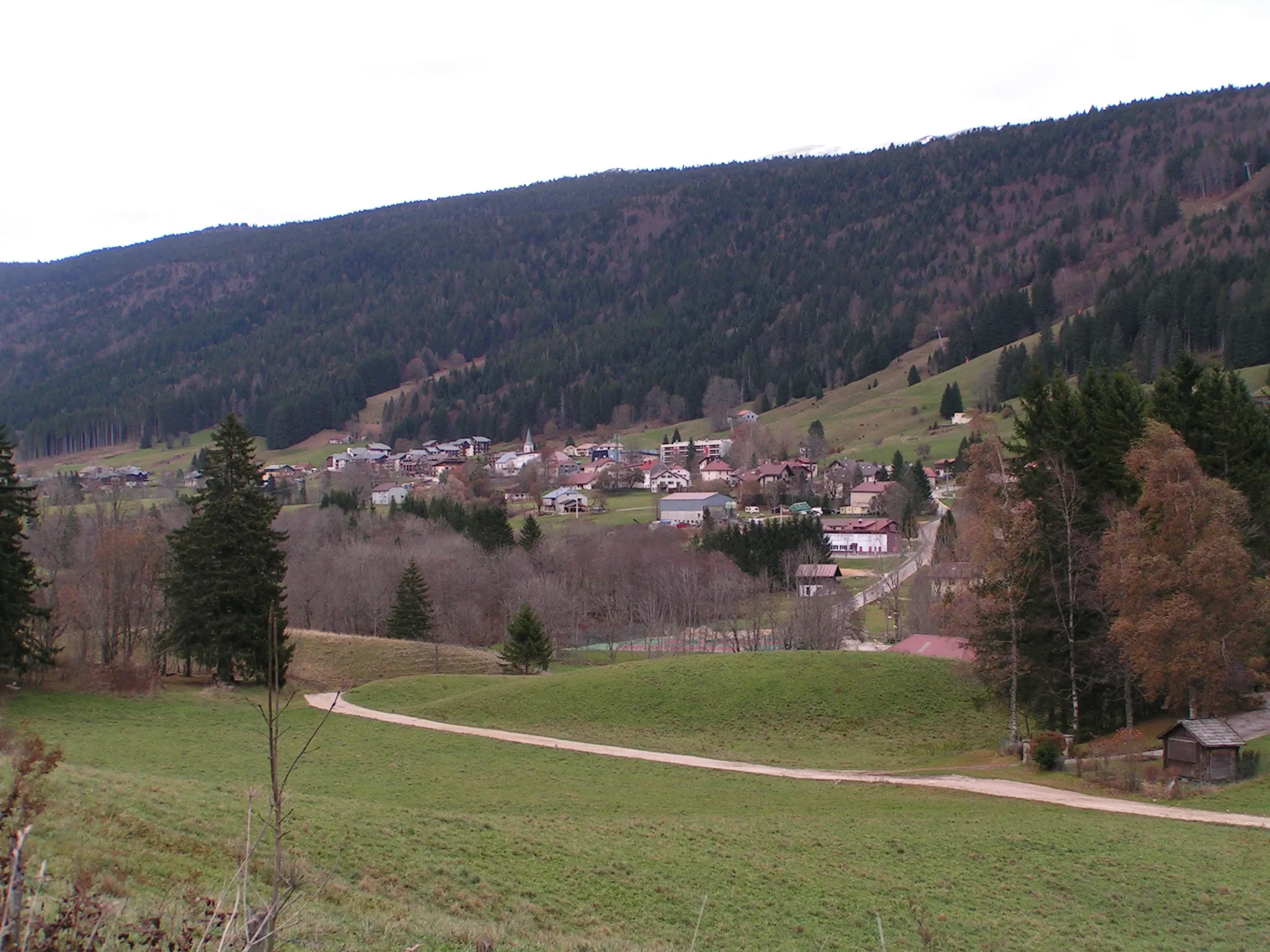 Photo showing: Lélex village view from the south-west (Ain, France).