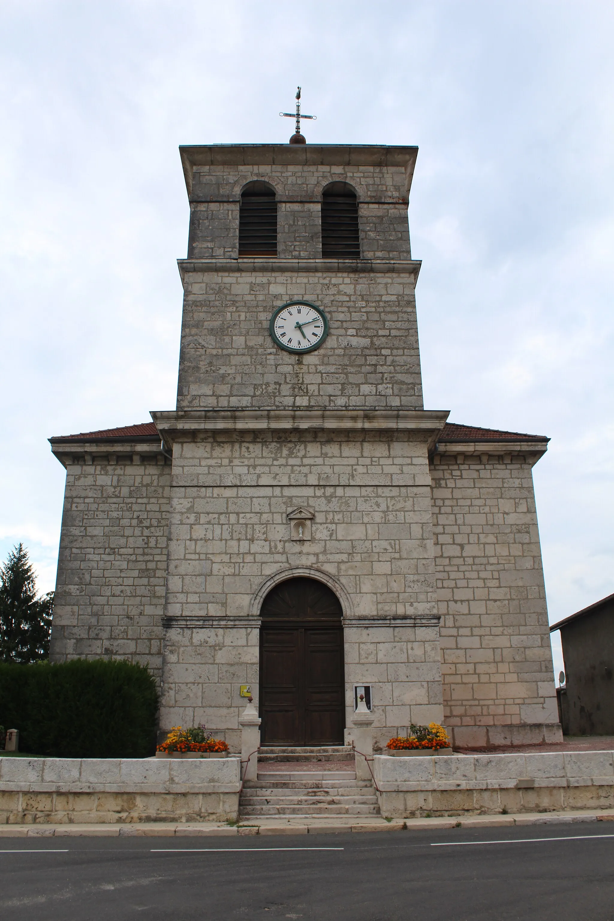 Photo showing: Église Saint-Félix du Poizat, Le Poizat-Lalleyriat.