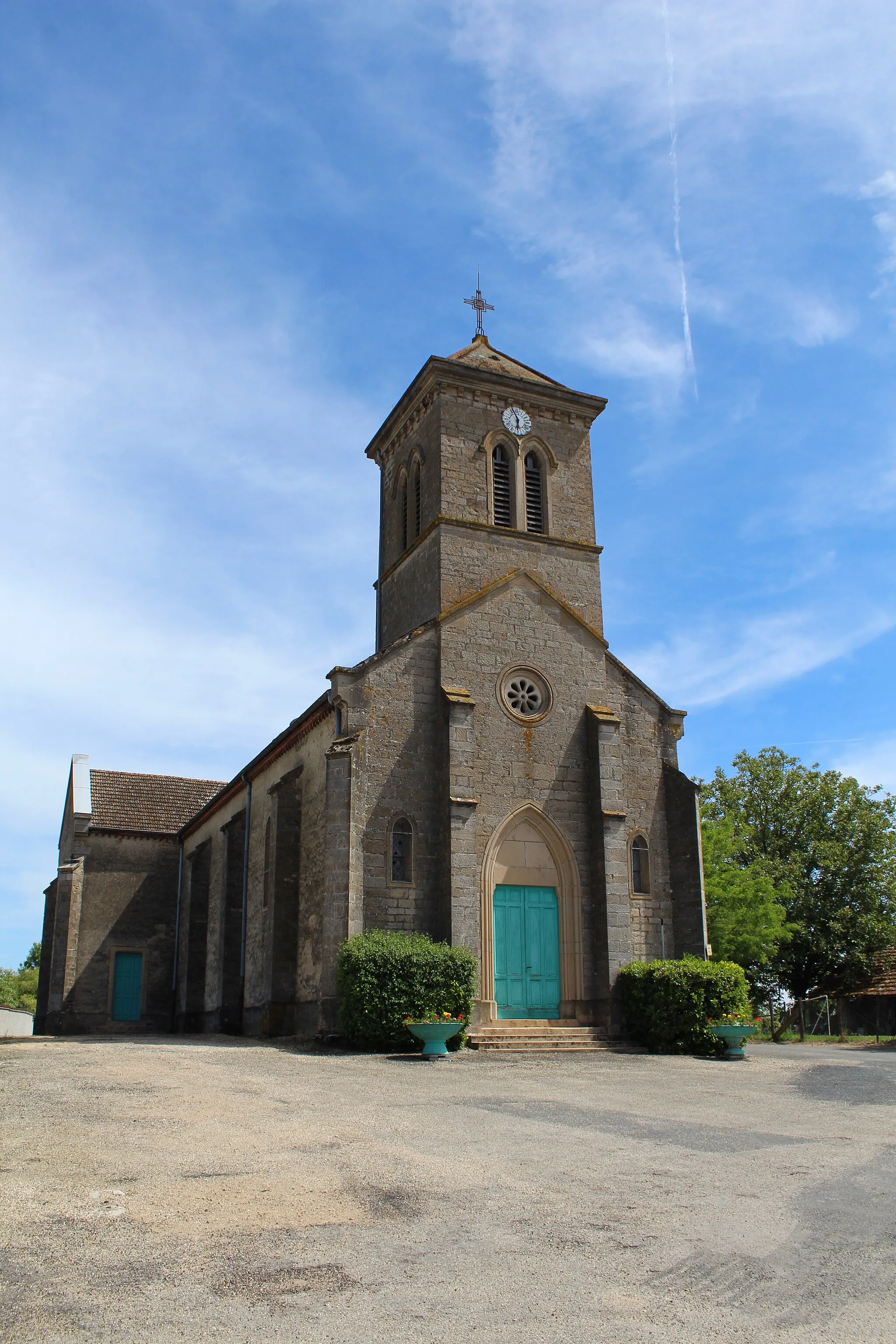 Photo showing: Église Sainte-Marie-Madeleine de Mantenay-Montlin.