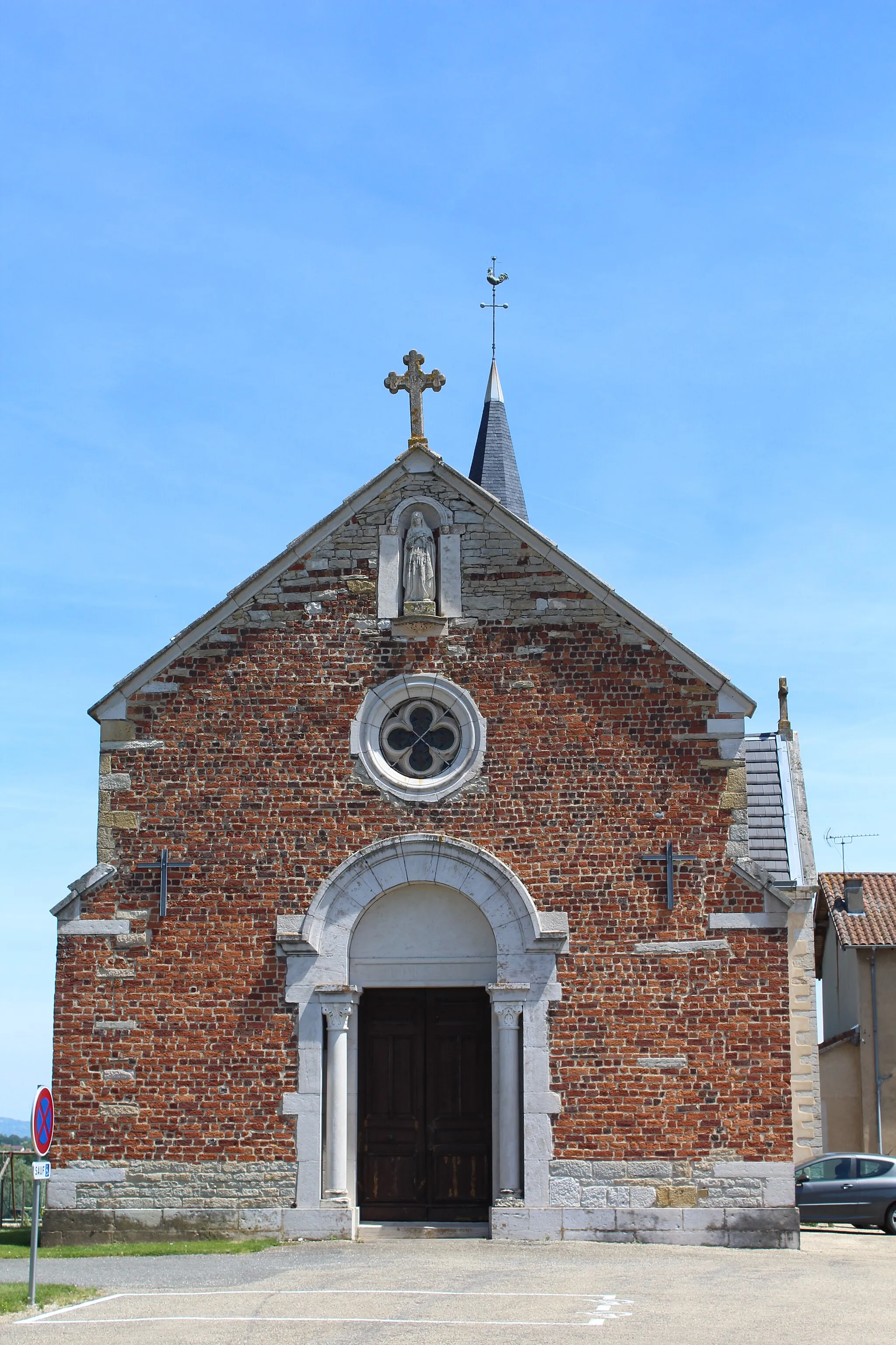 Photo showing: Église Saint-Marc de Malafretaz.