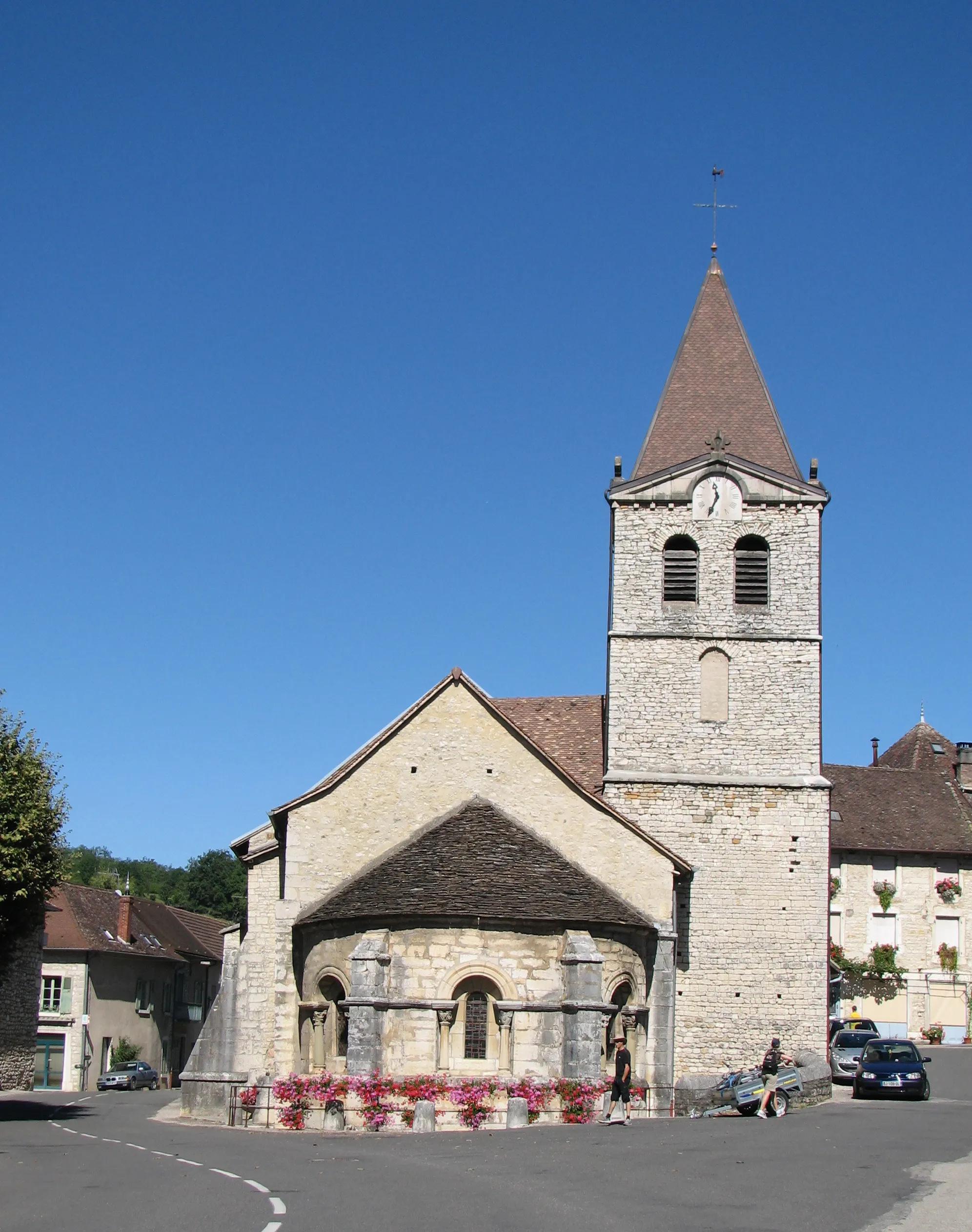 Photo showing: Église de Lhuis (Ain, France)