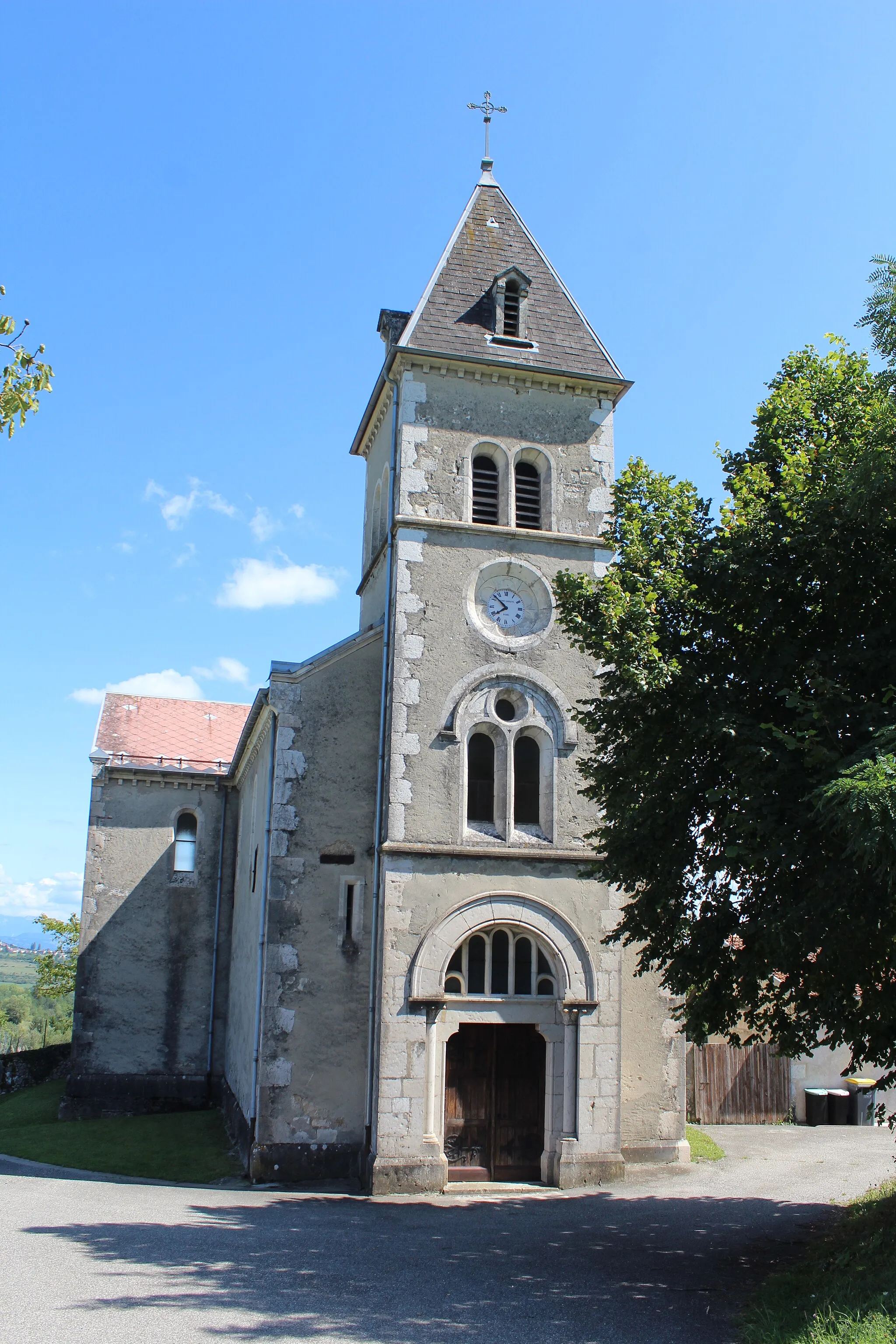 Photo showing: Église Saint-Jean-Baptiste de Lhôpital.