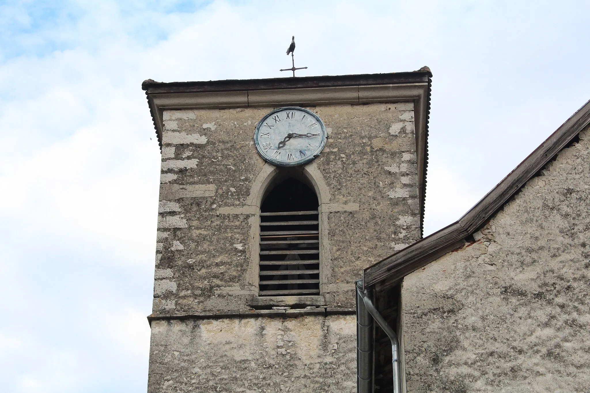 Photo showing: Église de Mérignat.