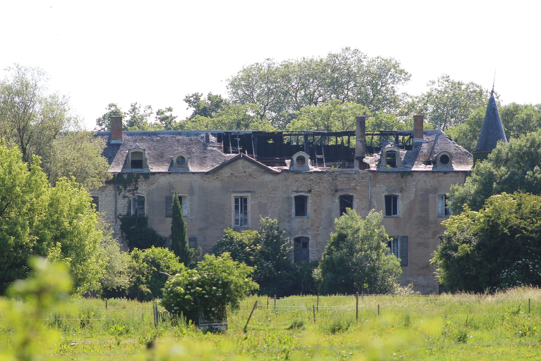 Photo showing: Château de Montbriand, Messimy-sur-Saône.