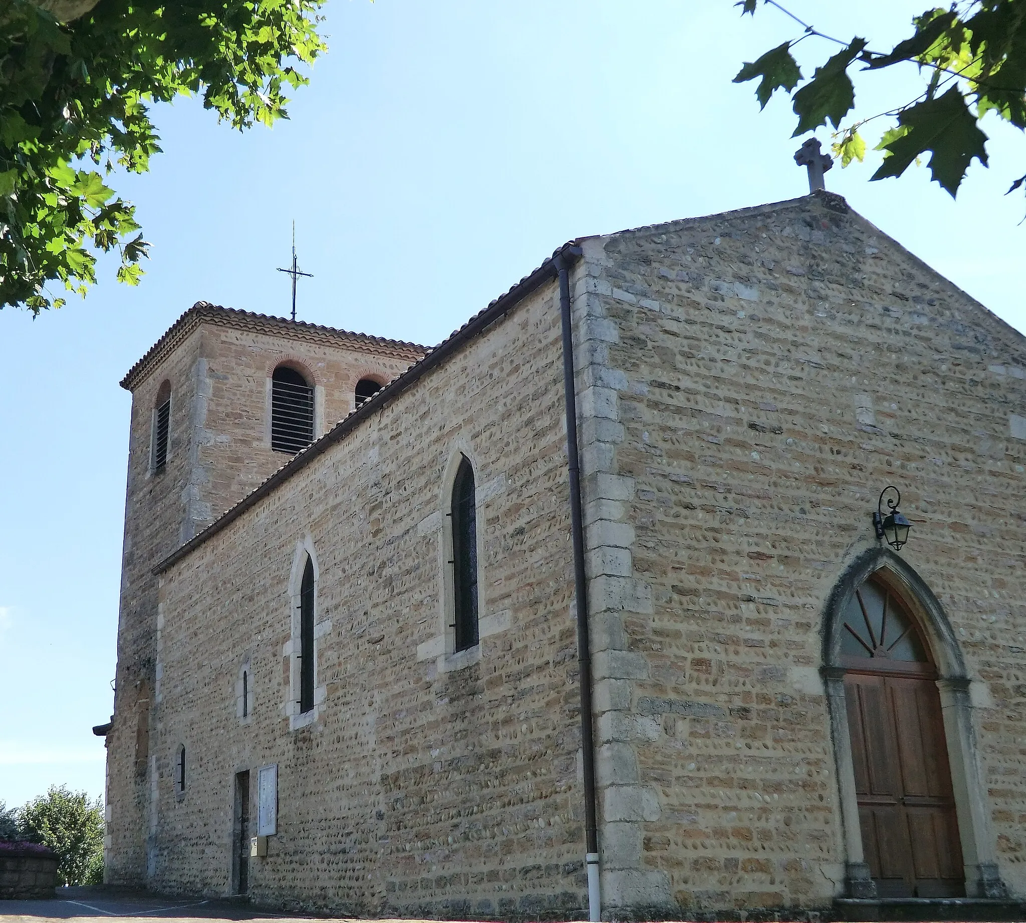 Photo showing: Église Saint-Barthélemy de Massieux.
