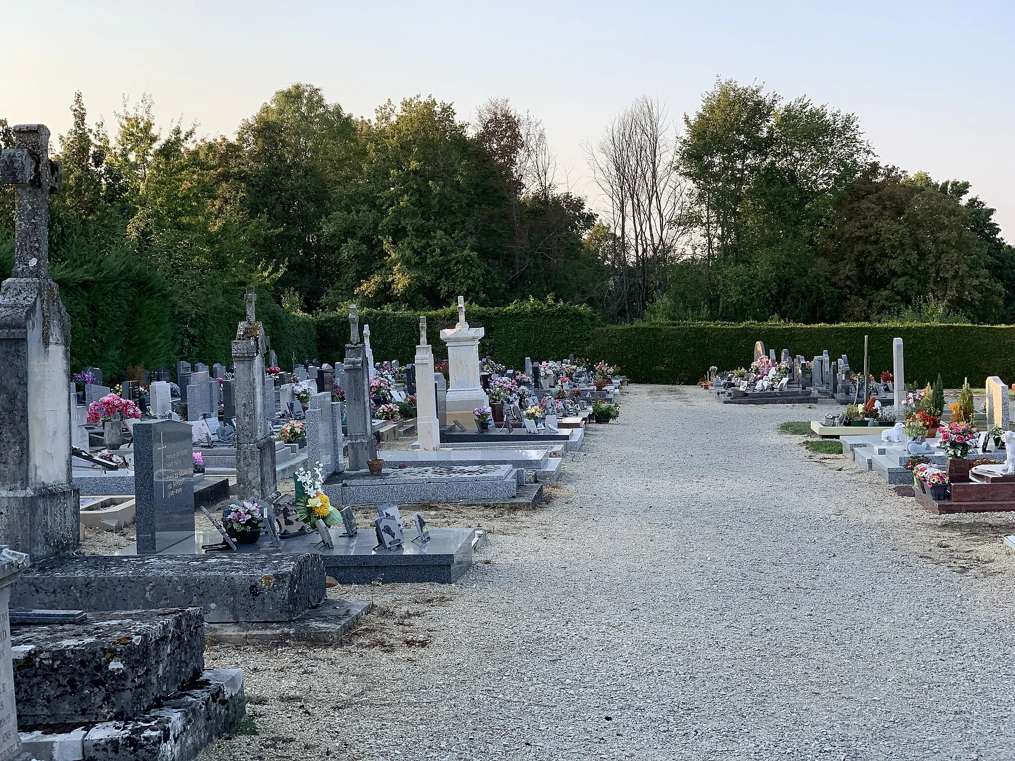 Photo showing: Cimetière de Marsonnas.