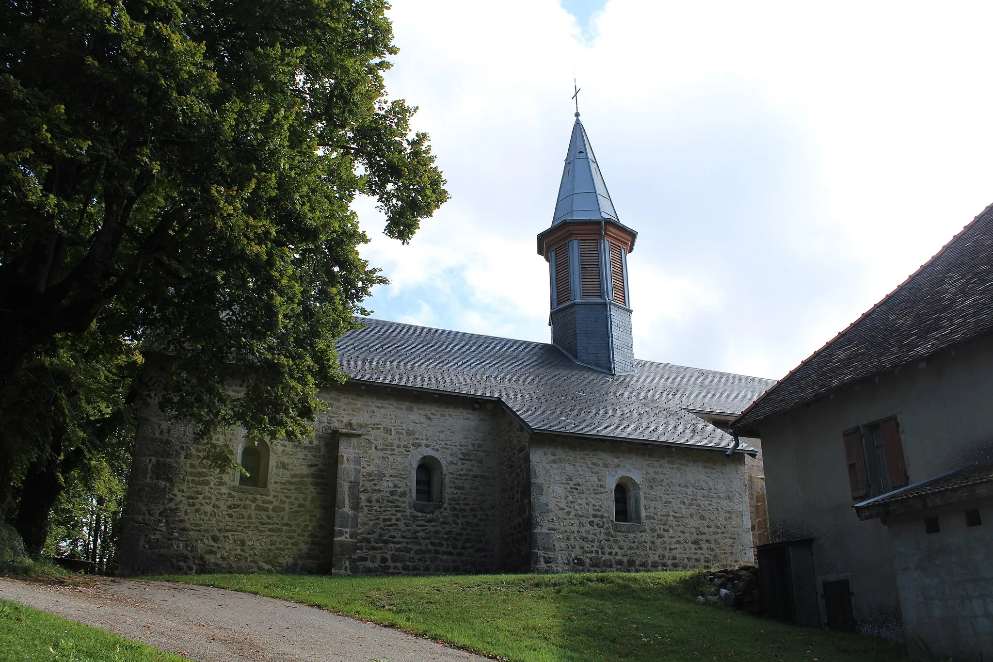 Photo showing: Église Saint-Antoine d'Ordonnaz.