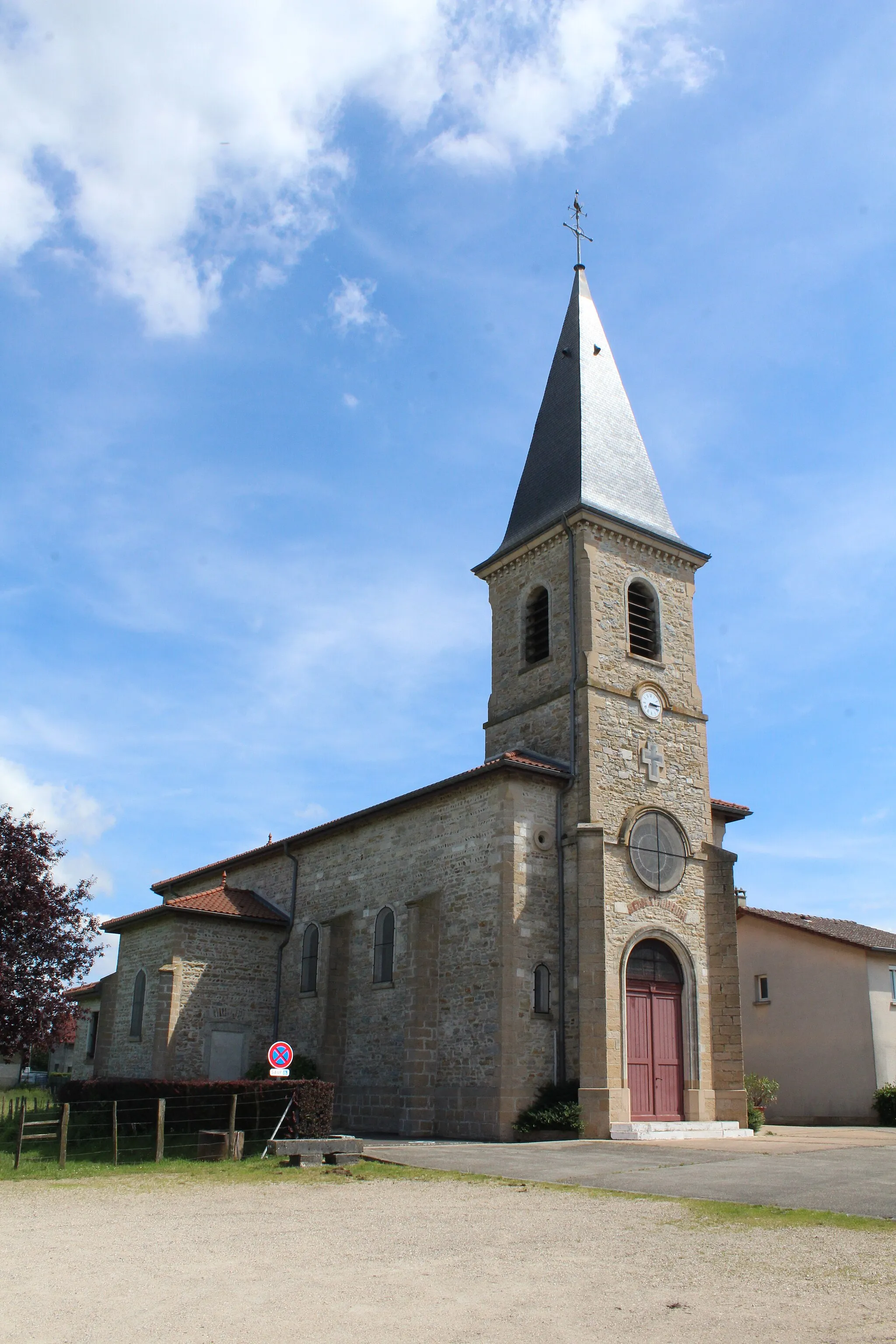 Photo showing: Église Saint-Étienne de Montcet.