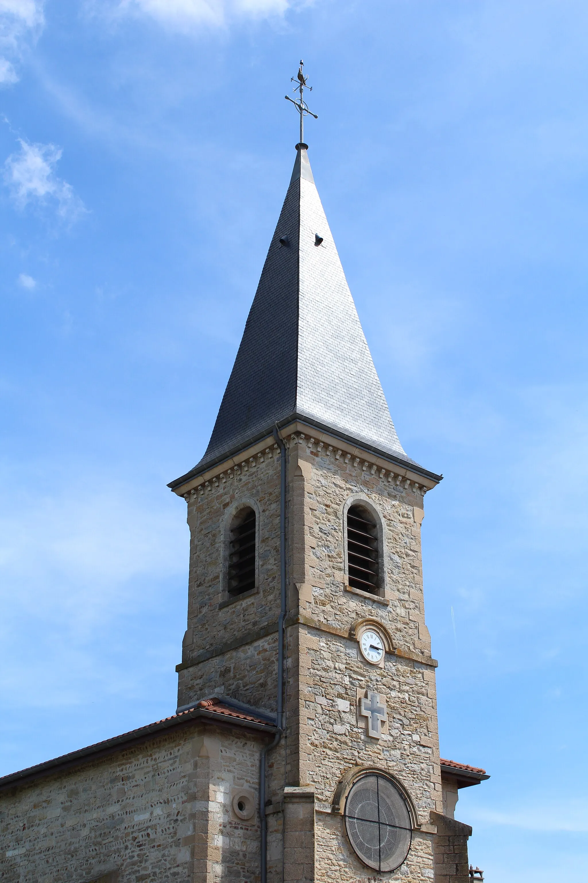 Photo showing: Église Saint-Étienne de Montcet.