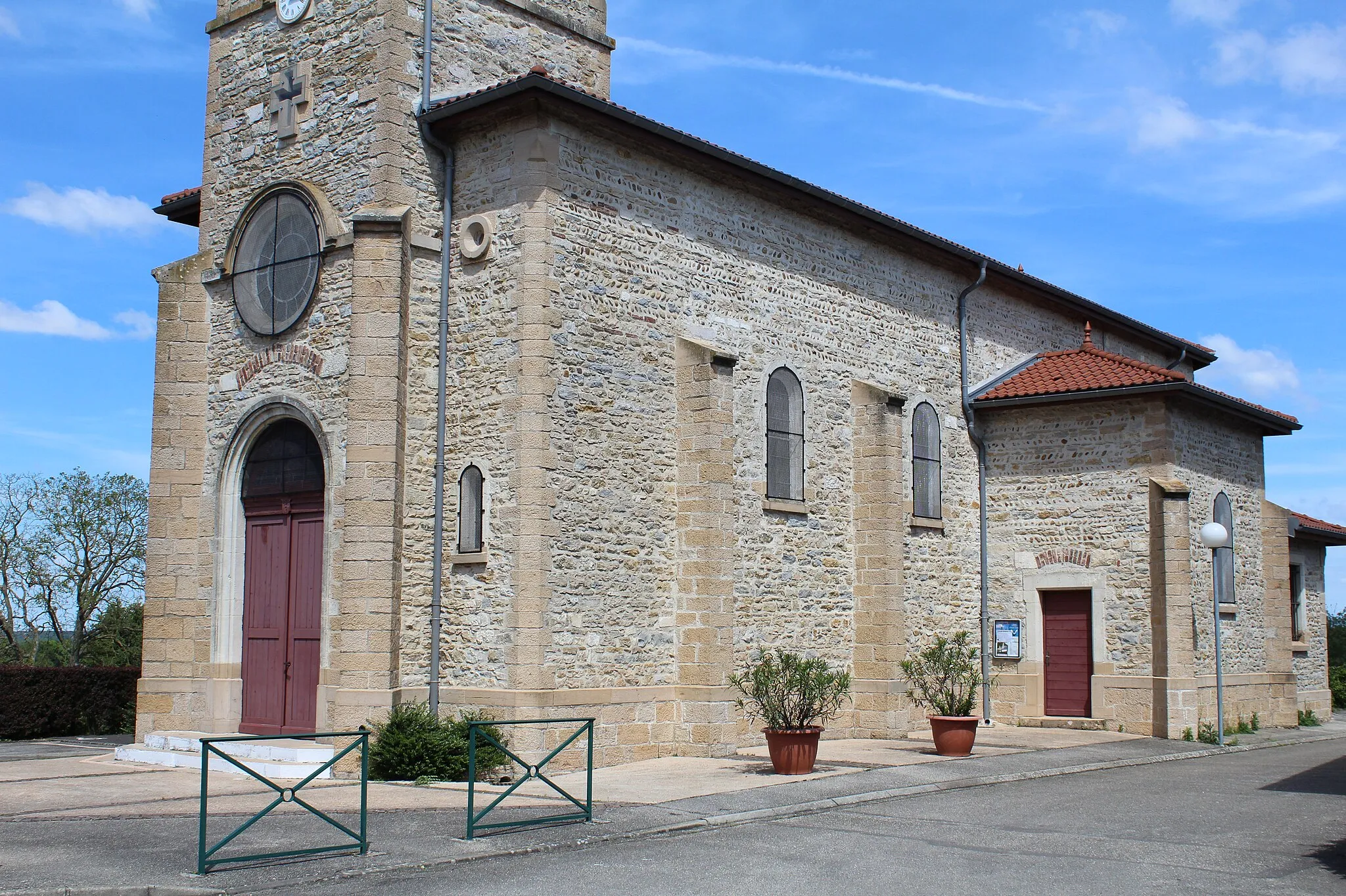 Photo showing: Église Saint-Étienne de Montcet.