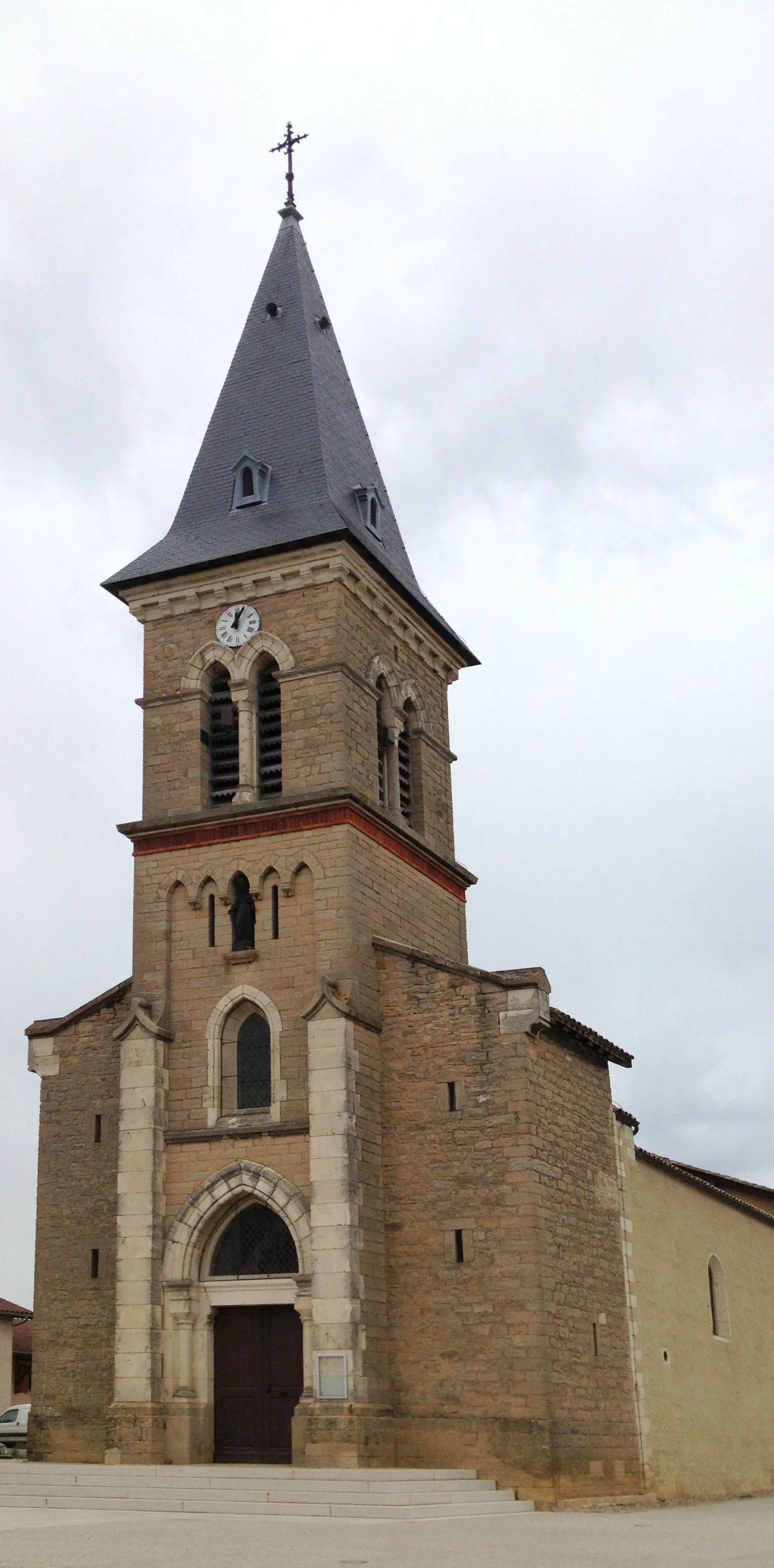 Photo showing: Église Saint-Pierre de Rancé (Ain).