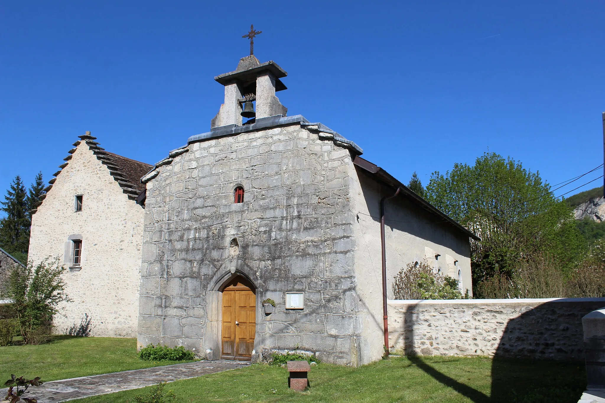 Photo showing: Chapelle Saint-Georges de Pugieu.