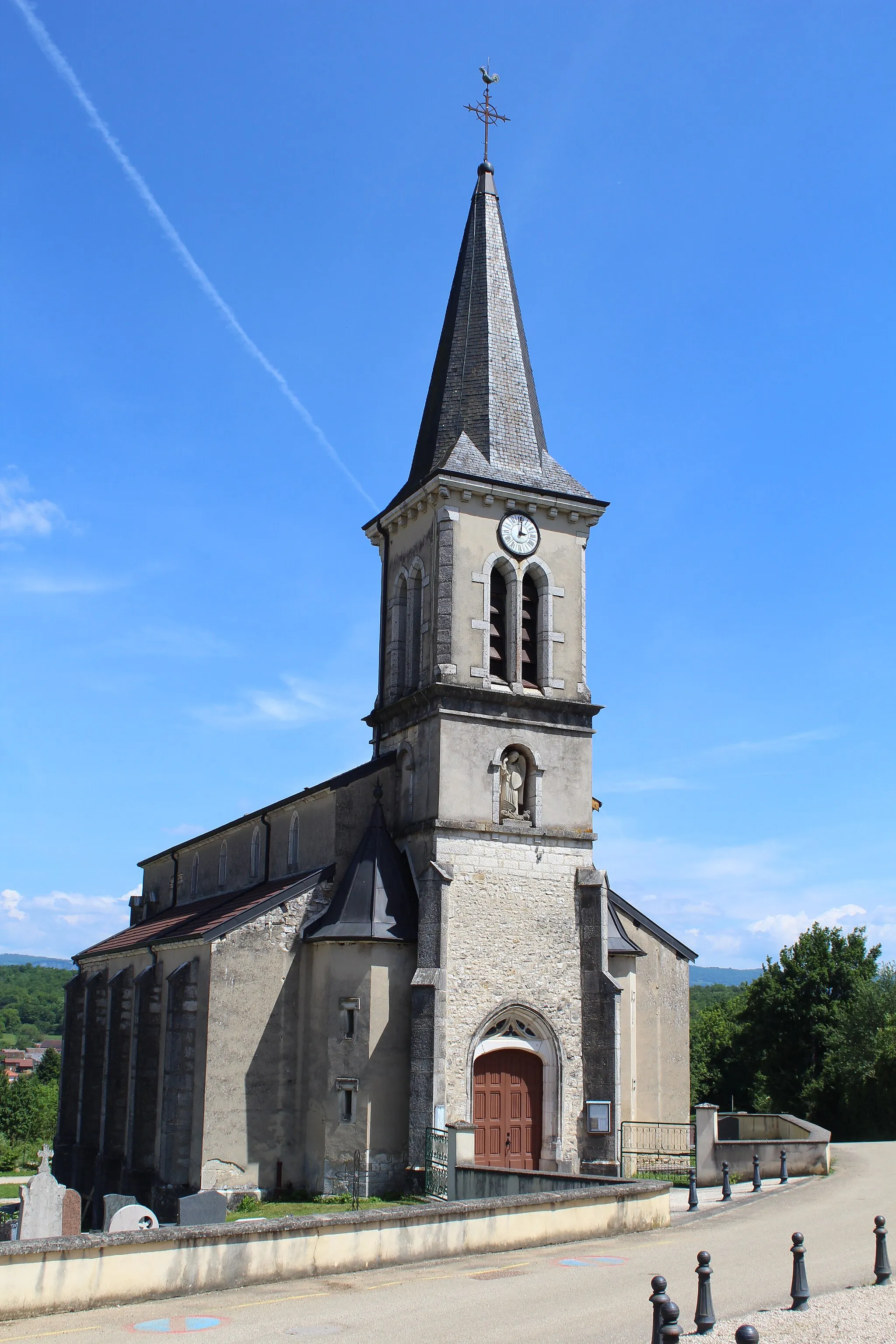 Photo showing: Église Saint-Maxime de Ramasse.