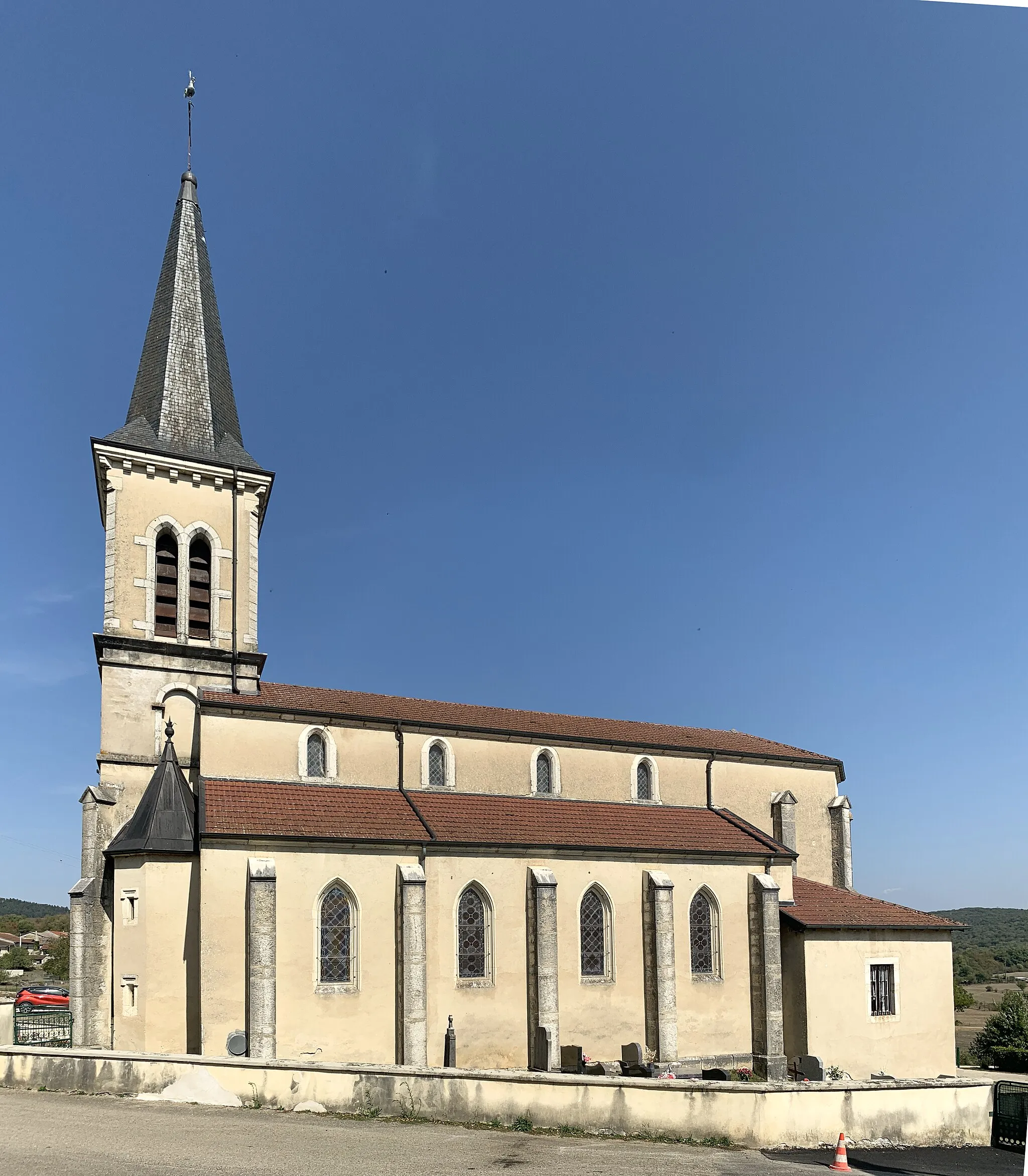 Photo showing: Église Saint-Maxime de Ramasse.