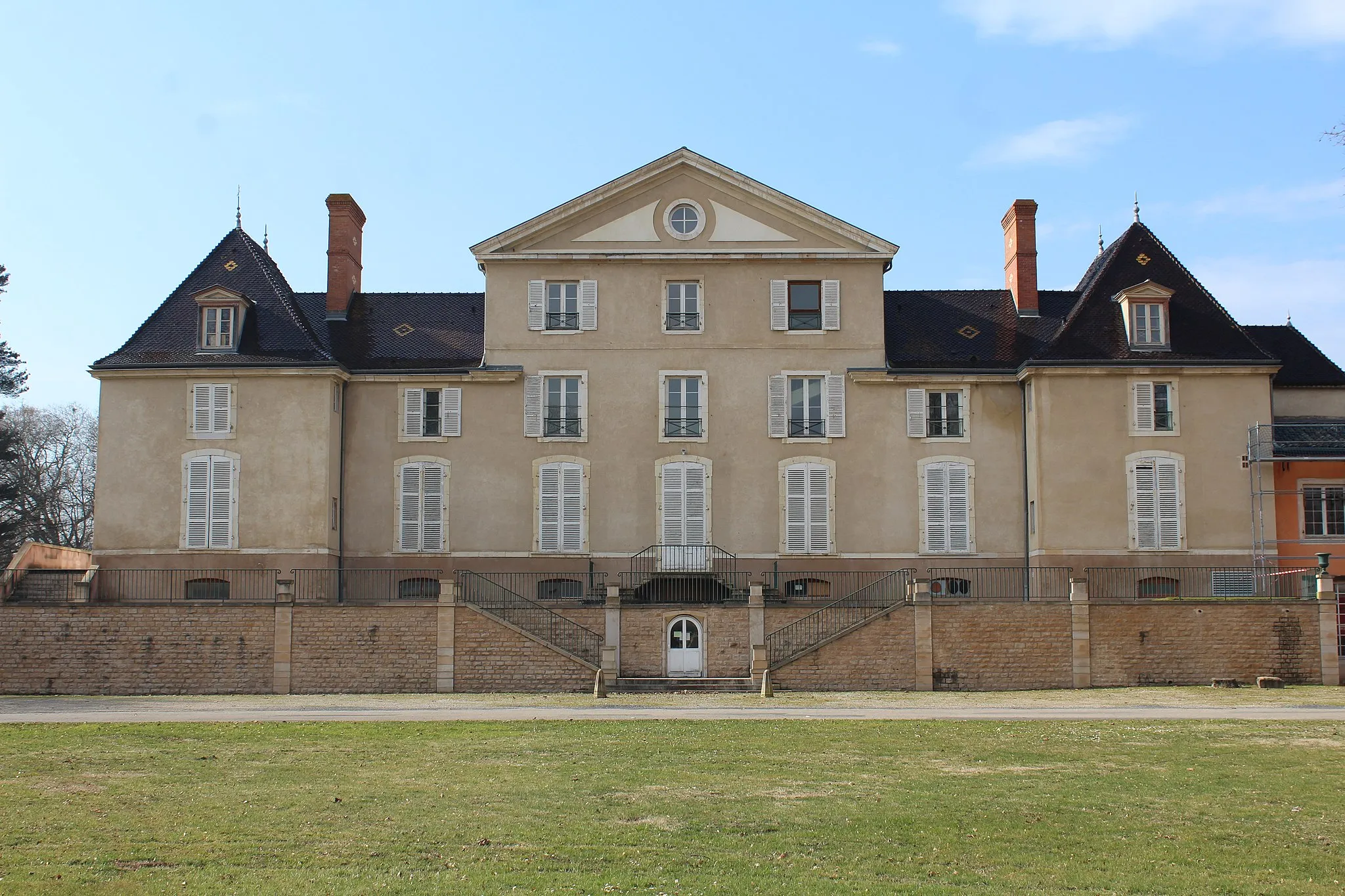 Photo showing: Château de Pont-de-Veyle.