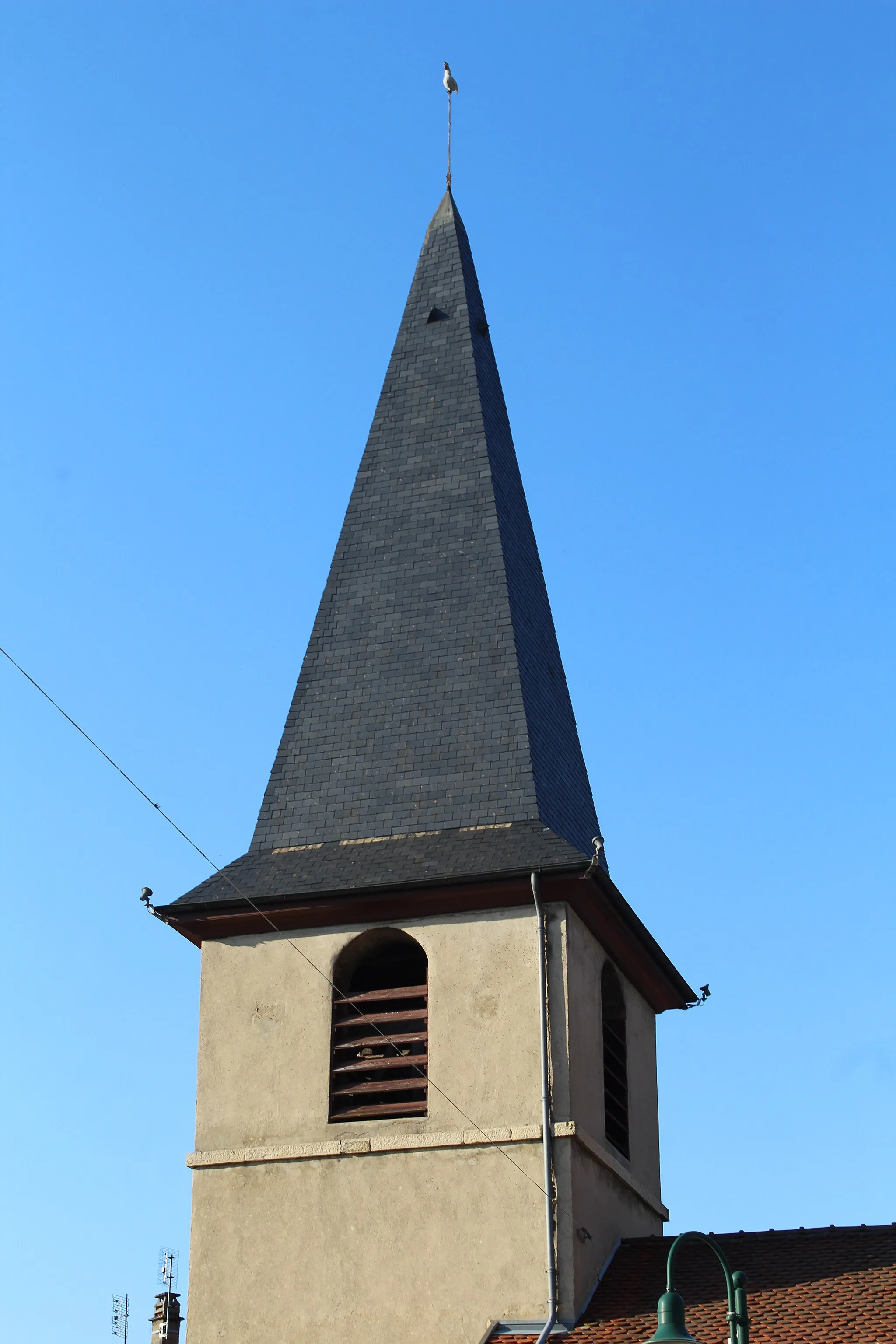 Photo showing: Église Sainte-Madeleine de Port, Ain.