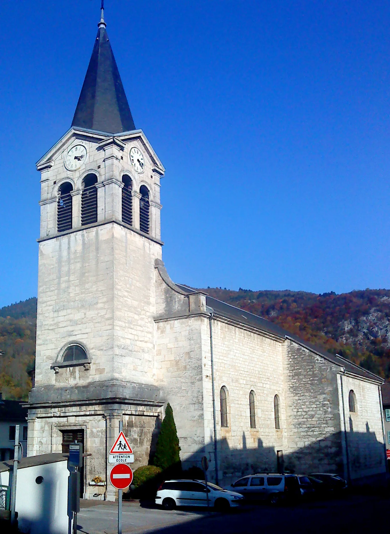 Photo showing: Église de Saint-Germain-de-Joux, Ain, France