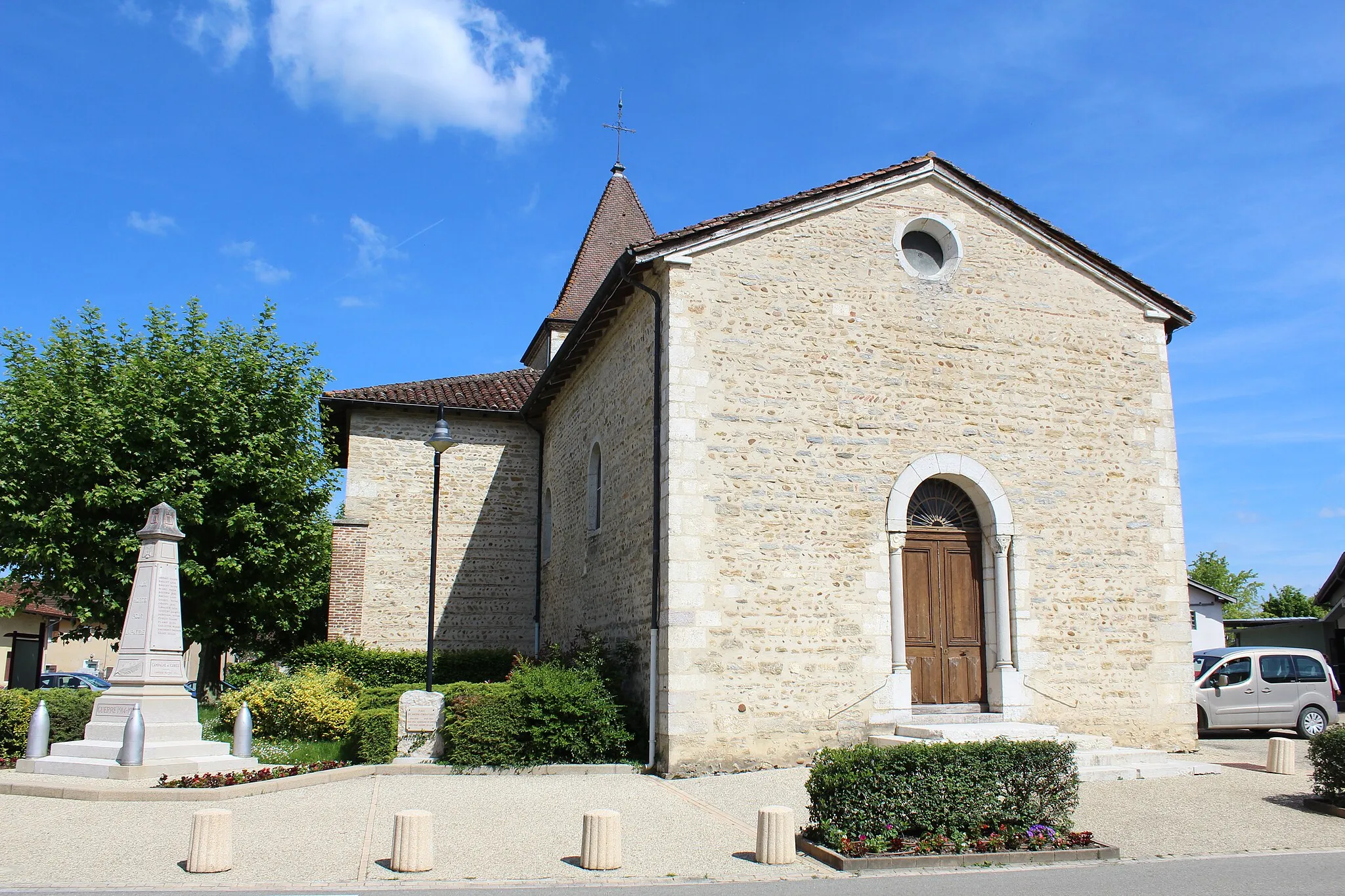 Photo showing: Église Saint-André de Saint-André-sur-Vieux-Jonc.