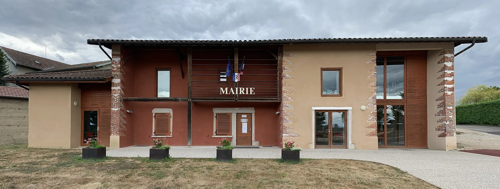 Photo showing: Mairie de Saint-Éloi, Ain.