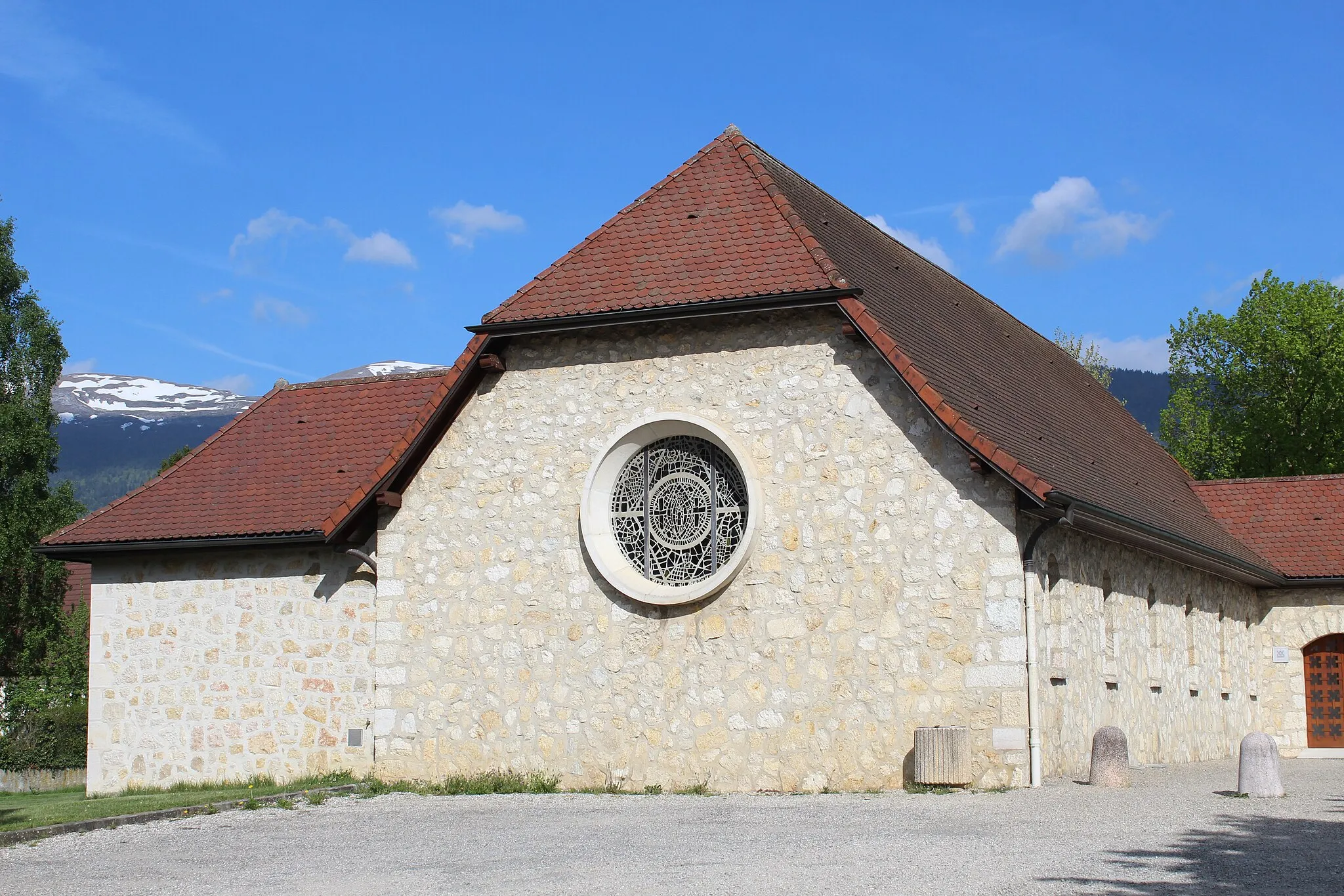 Photo showing: Église Notre-Dame-de-la-Route-Blanche de Ségny.