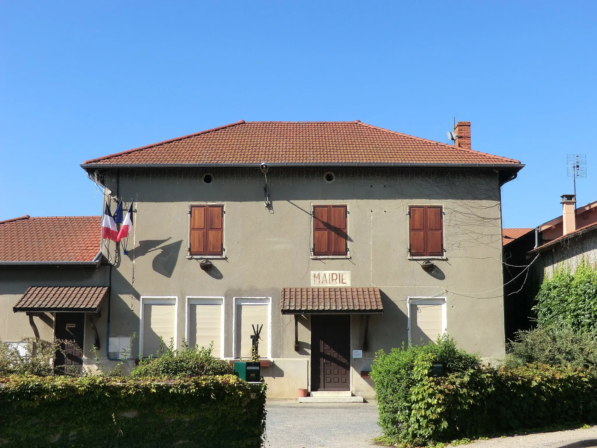 Photo showing: Mairie de Saint-Marcel (Ain).