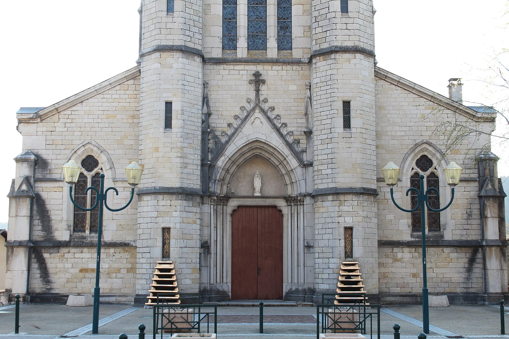 Photo showing: Église Saint-Martin de Saint-Martin-du-Frêne.