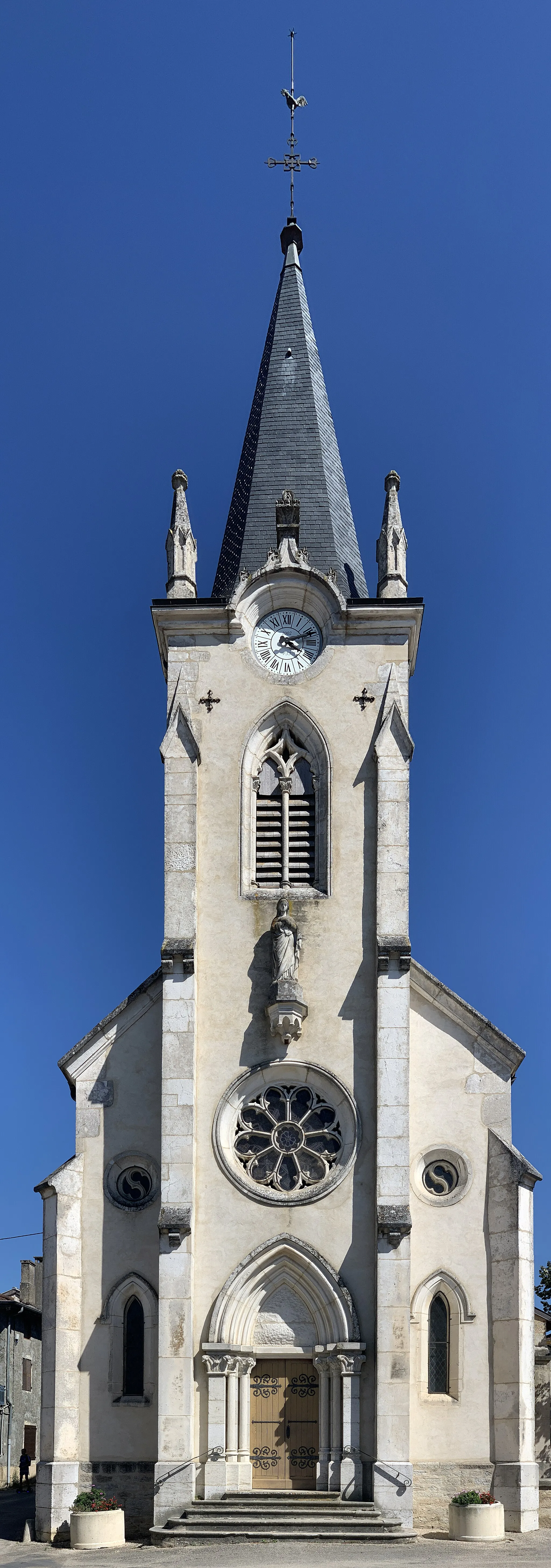 Photo showing: Église Saint-Maurice de Saint-Maurice-de-Rémens.