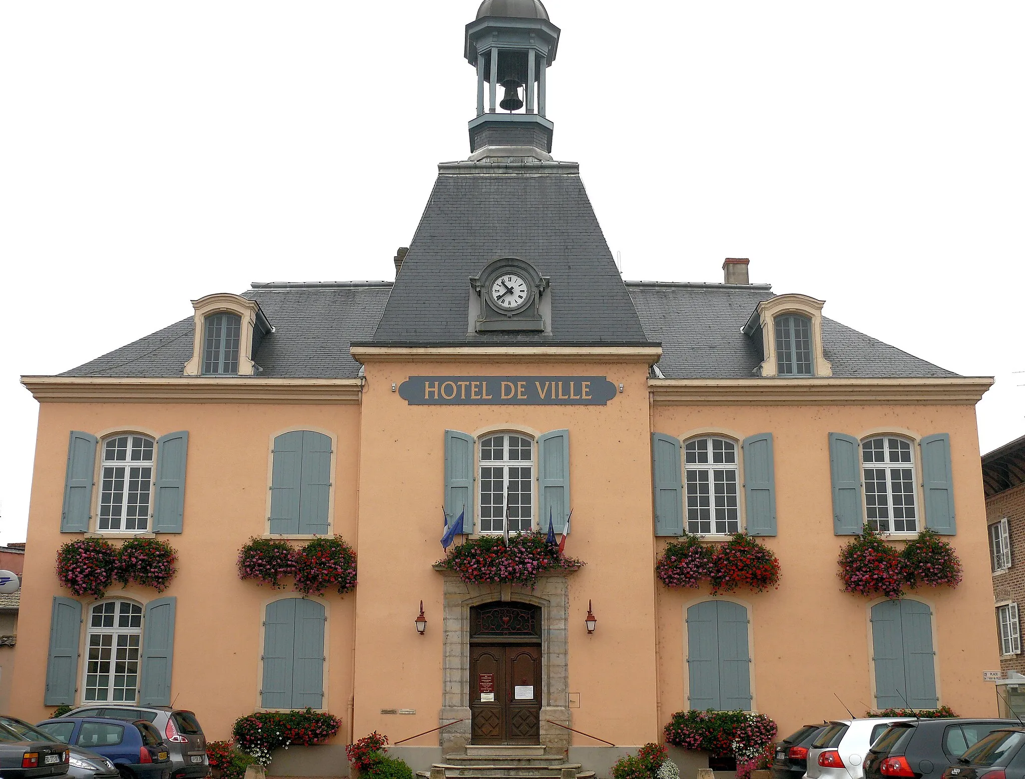 Photo showing: Saint-Trivier-sur-Moignans - Hôtel de ville