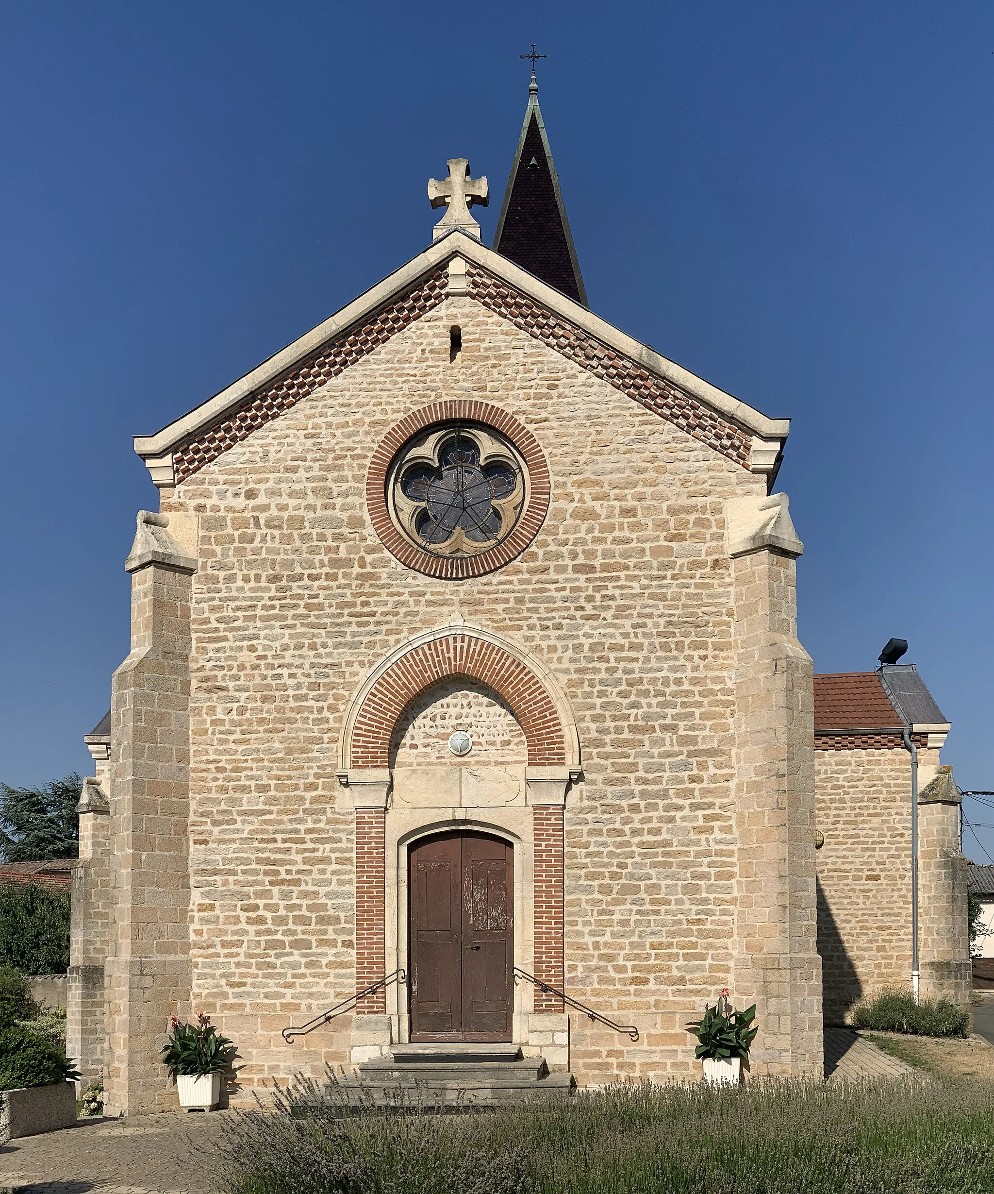 Photo showing: Église Saint-Bonnet de Toussieux.