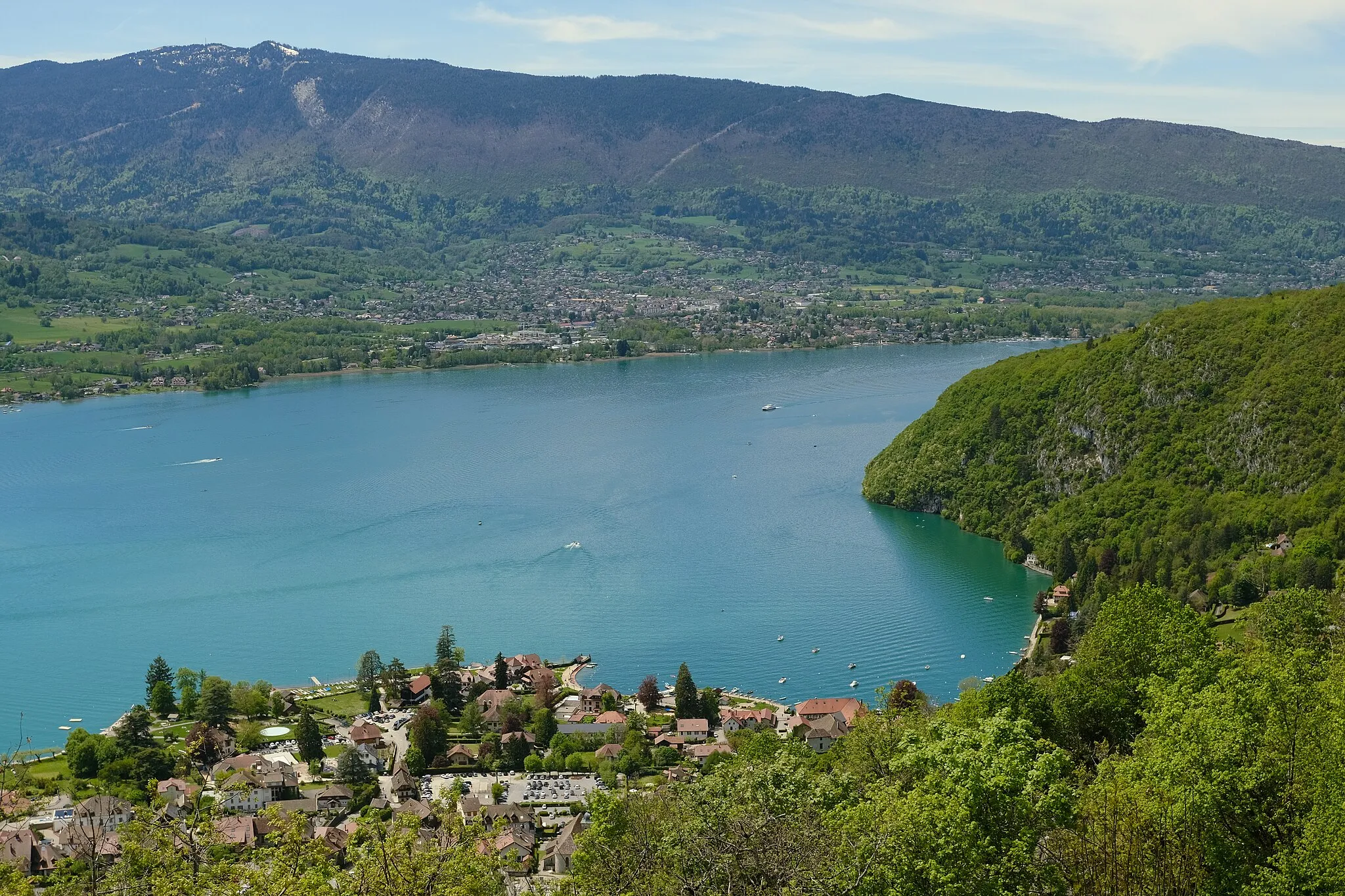 Photo showing: Baie de Talloires @ Lac d'Annecy @ Ermitage de Saint-Germain