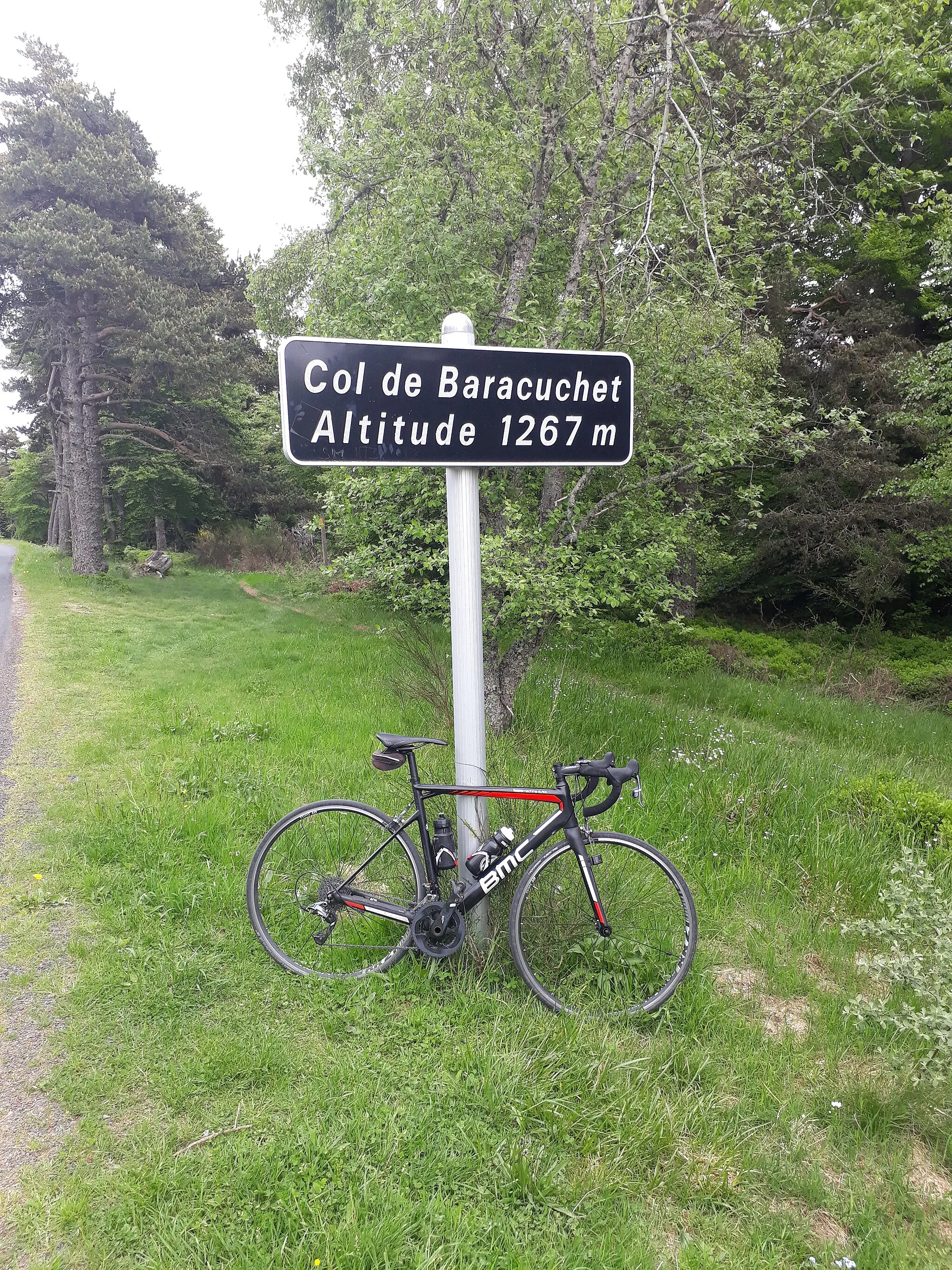 Photo showing: Panneau du col de Baracuchet