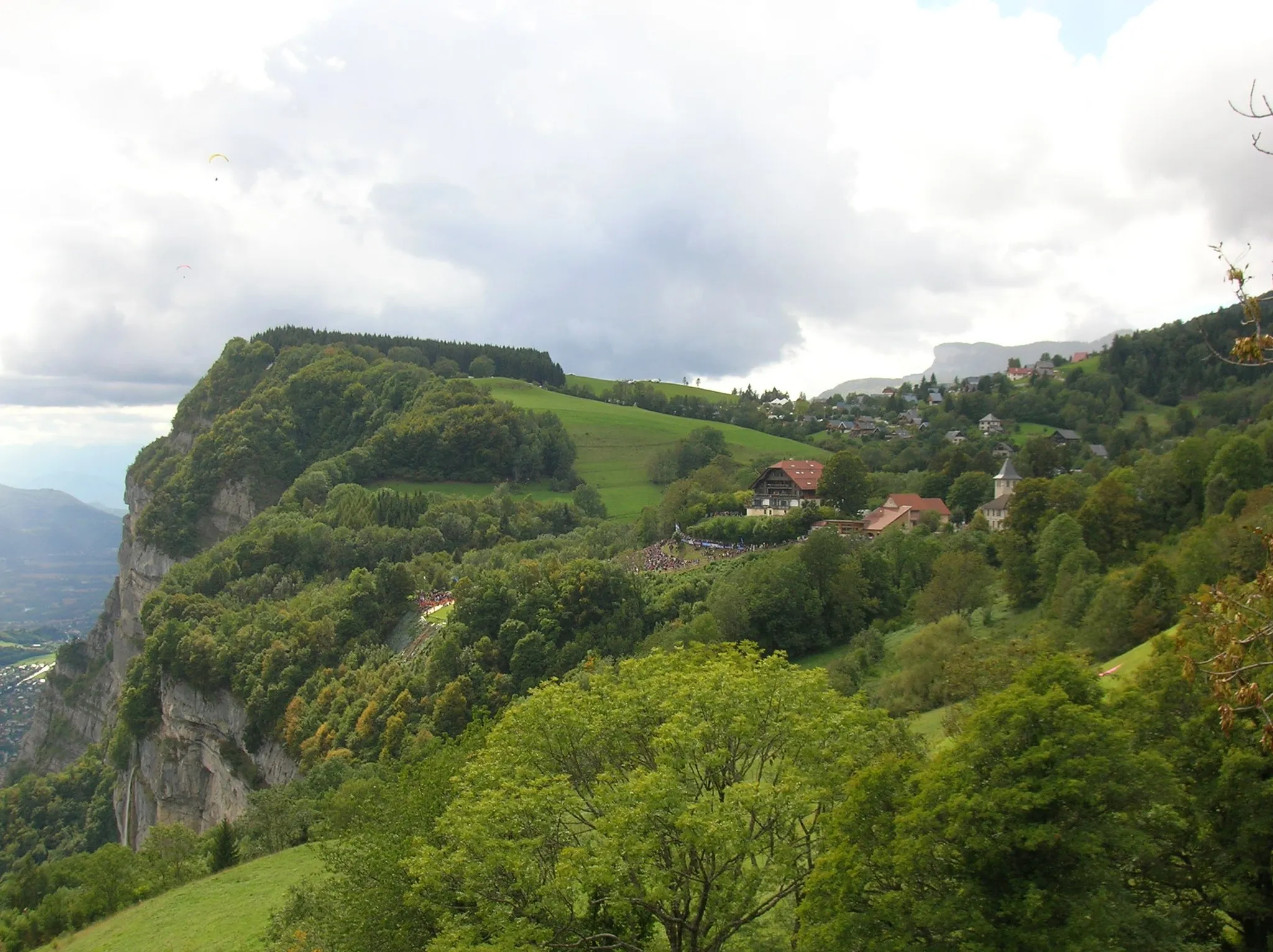 Photo showing: St Hilaire du Touvet, Isère, France. Coupe Icare 2015