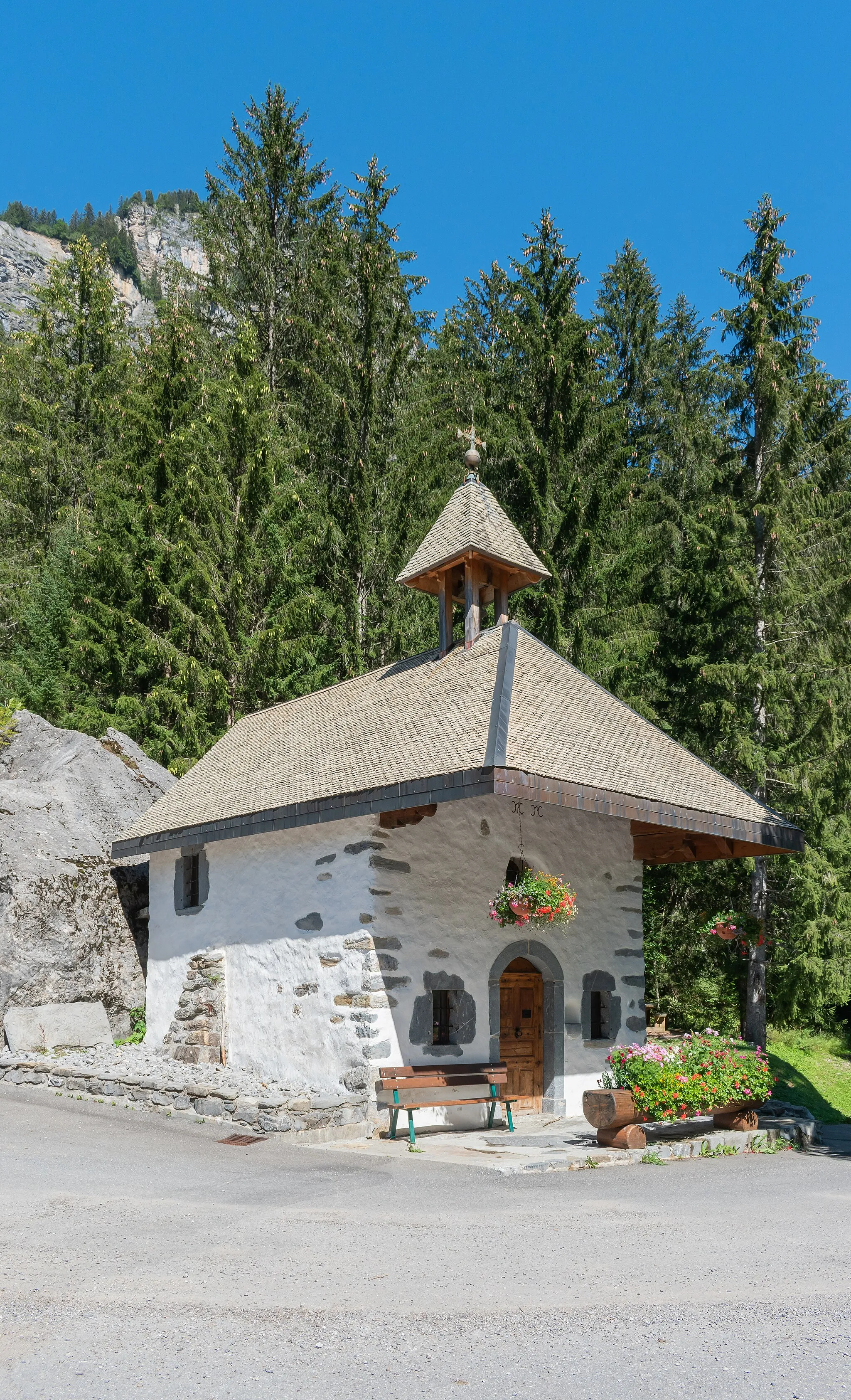 Photo showing: Chapelle de l'Essert in Châtel, Haute-Savoie, France