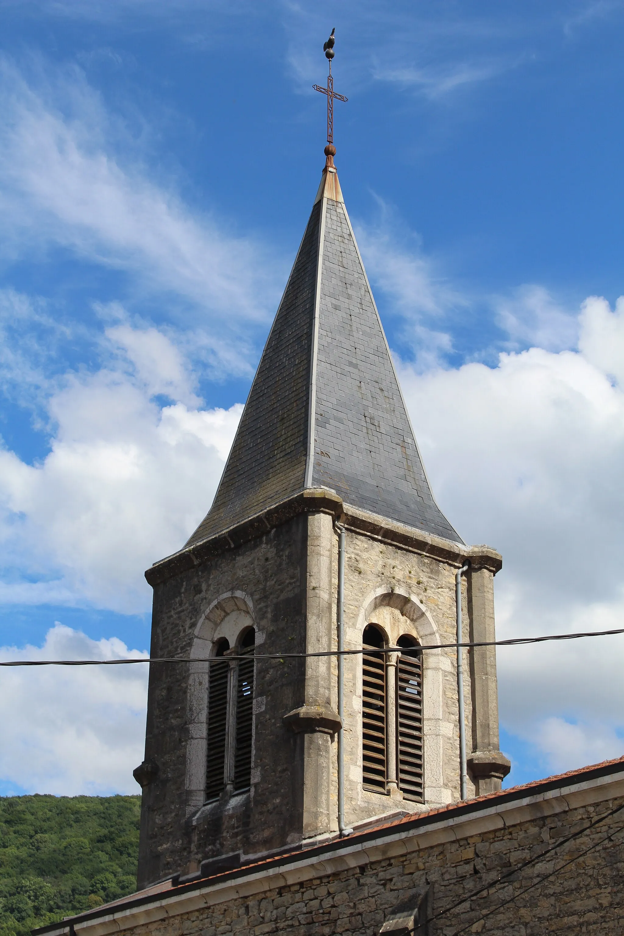 Photo showing: Église Sainte-Madeleine de L'Abergement-de-Varey.