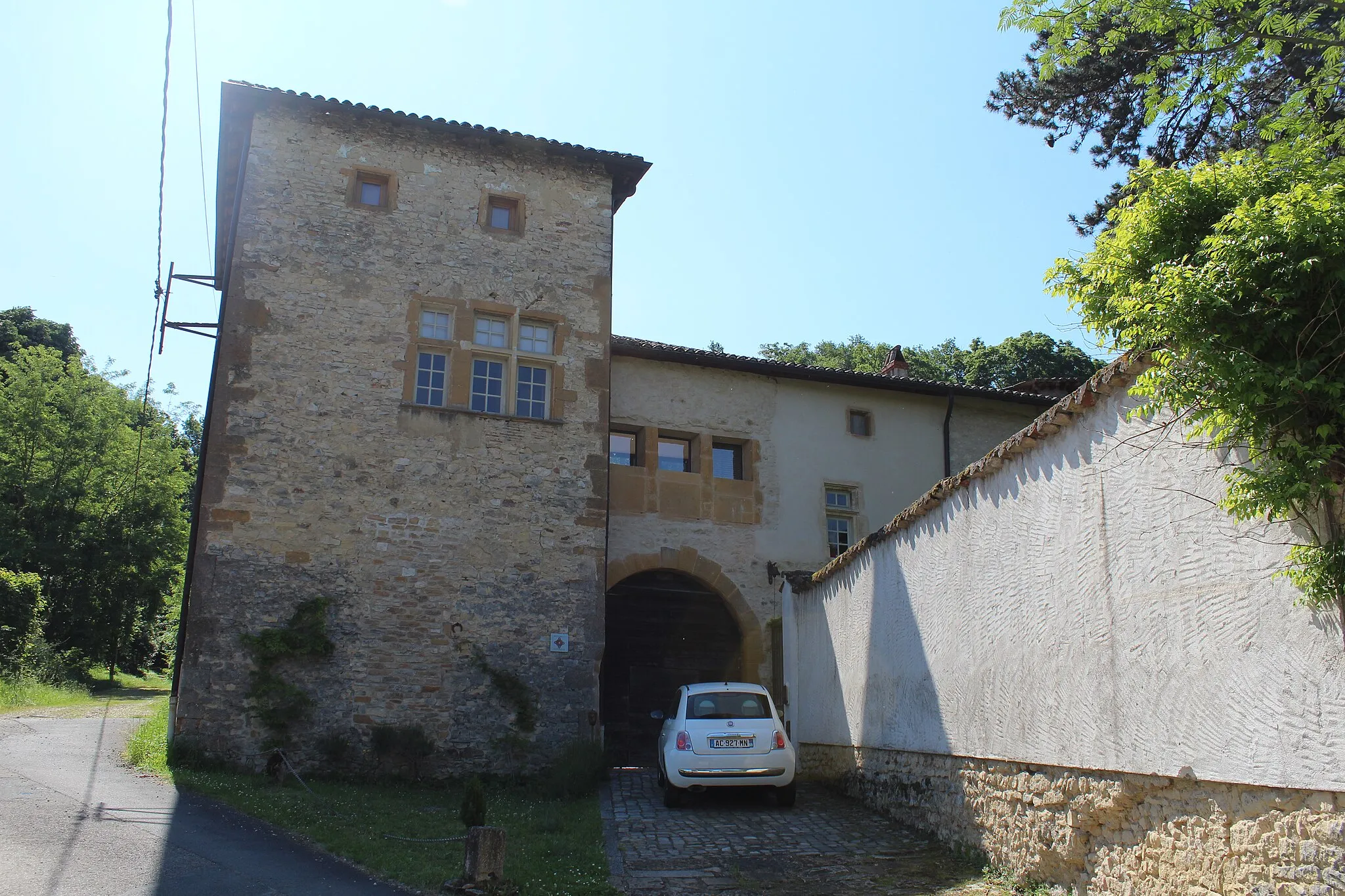 Photo showing: Manoir de la Rigaudière, Jassans-Riottier.