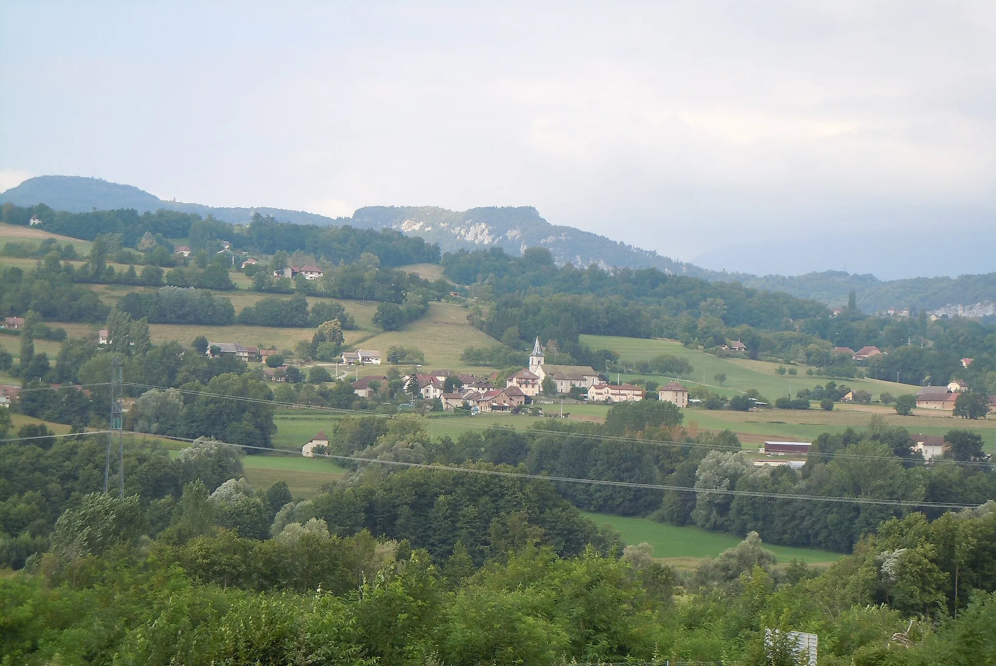 Photo showing: Avressieux - Vue Générale - Savoie
