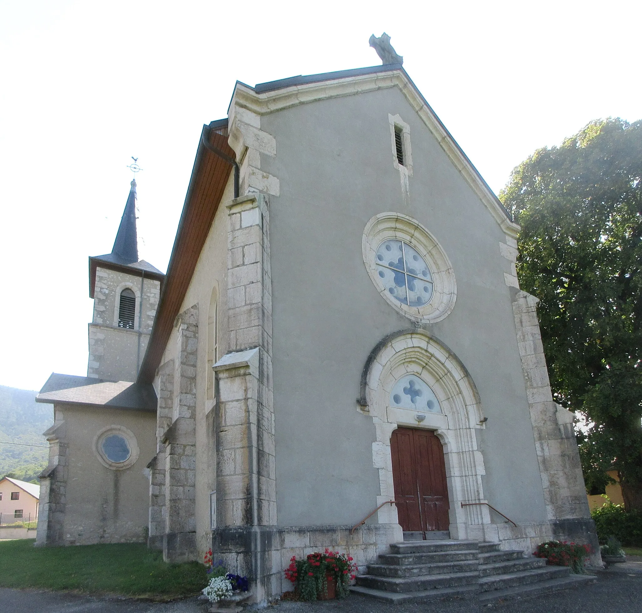 Photo showing: Église de l'Assomption de Meyrieux-Trouet.