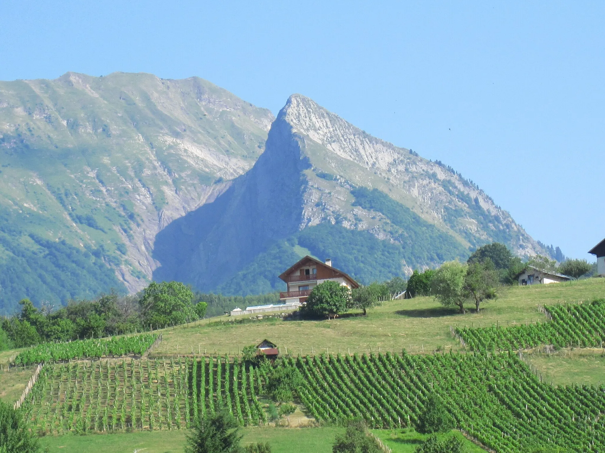Photo showing: Alps North of Albertville, France