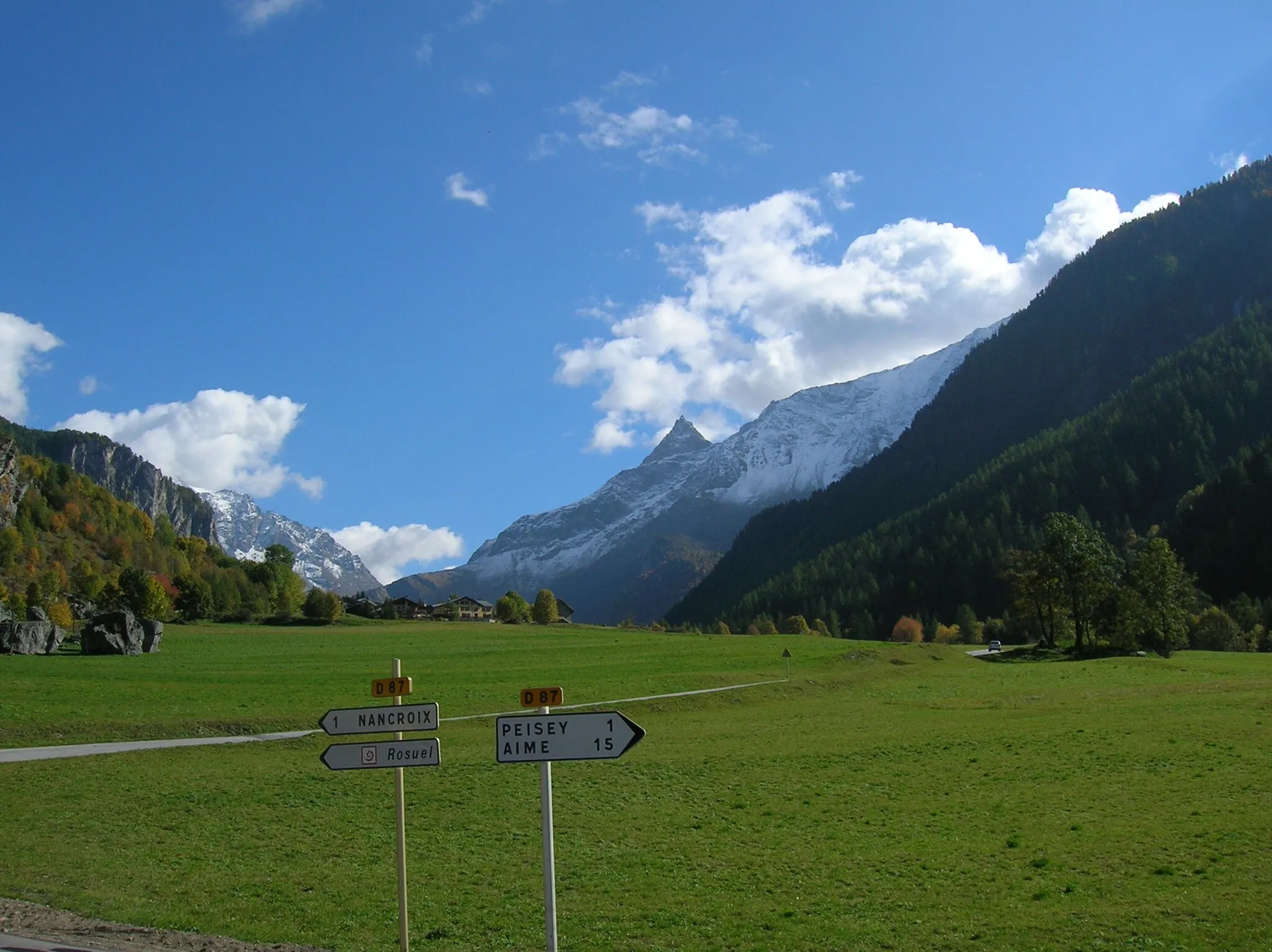 Photo showing: Peisey-Nancroix in Savoy (French Alps)