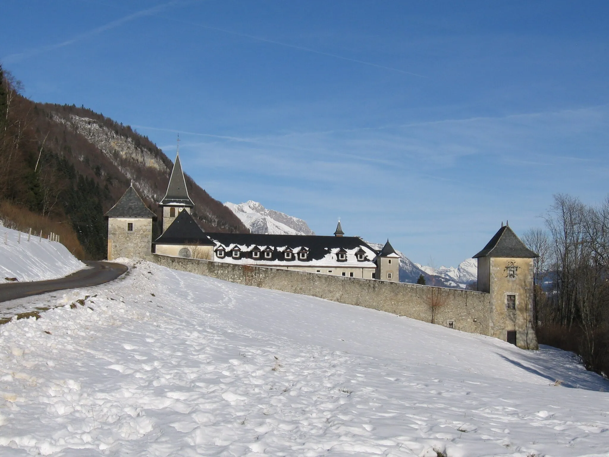 Photo showing: Abbaye cistercienne de Tamié (à Plancherine, Savoie).