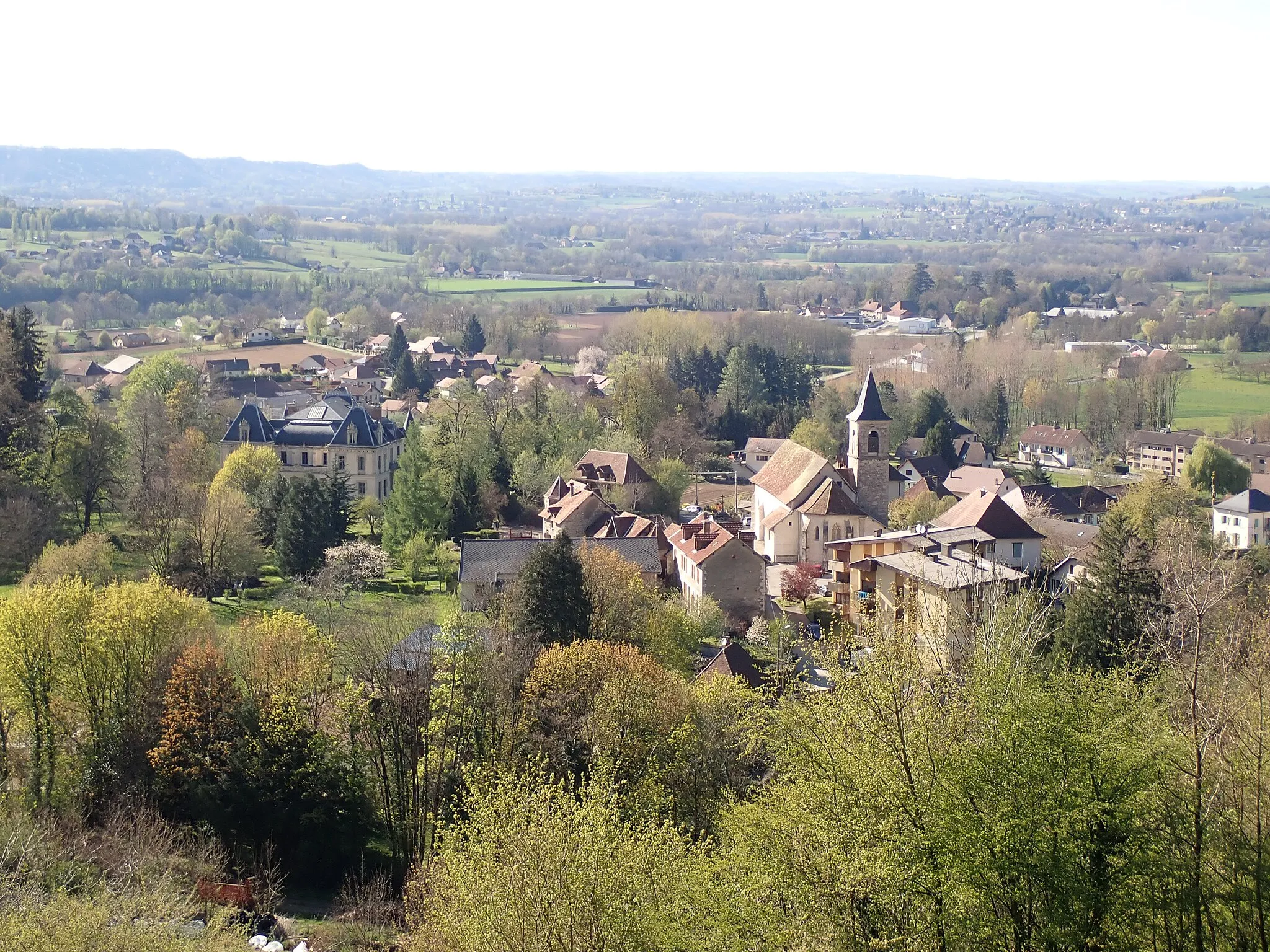 Photo showing: Vue de Saint-Béron depuis La Perche
