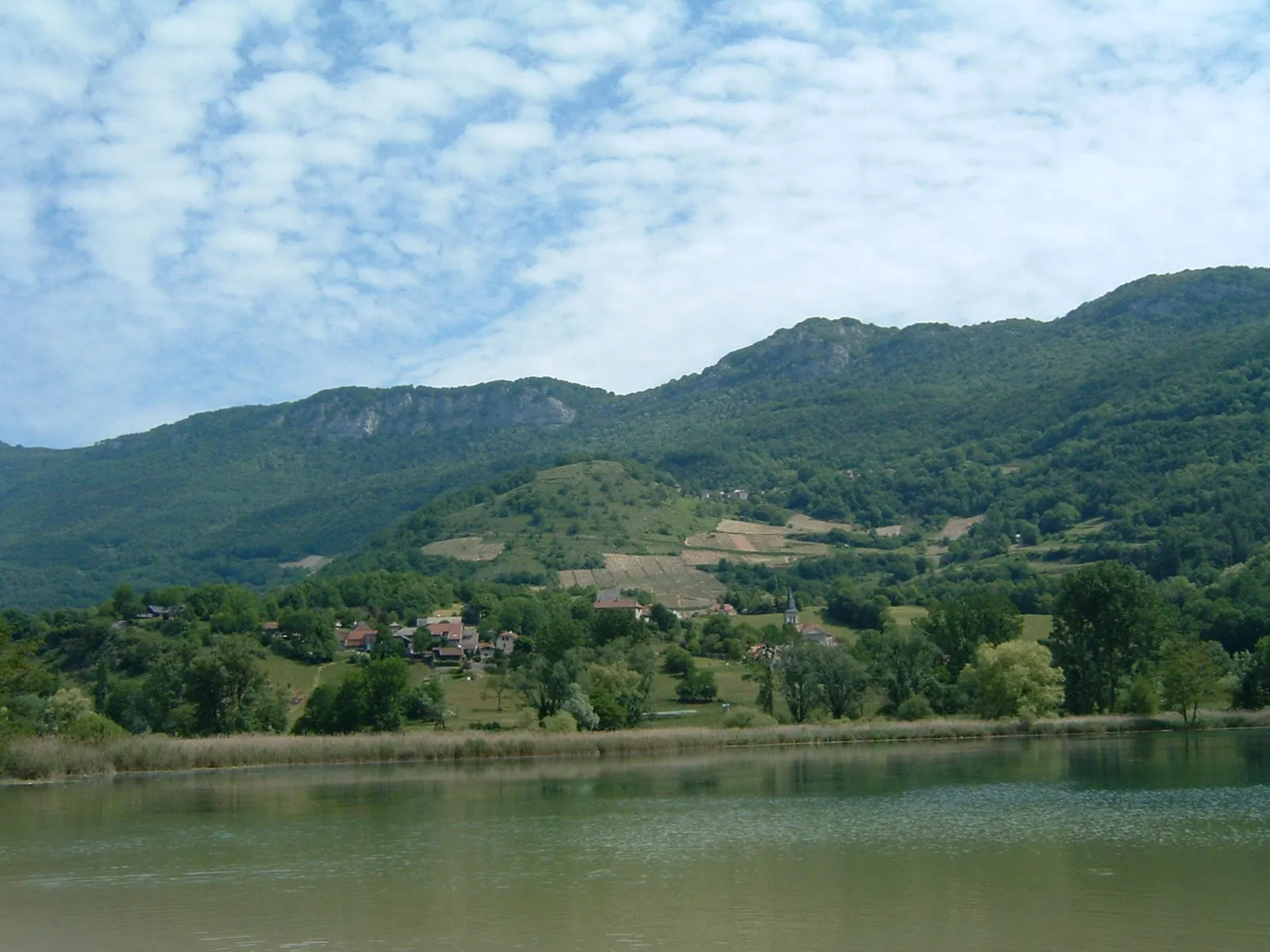 Photo showing: Lac de Chevelu.