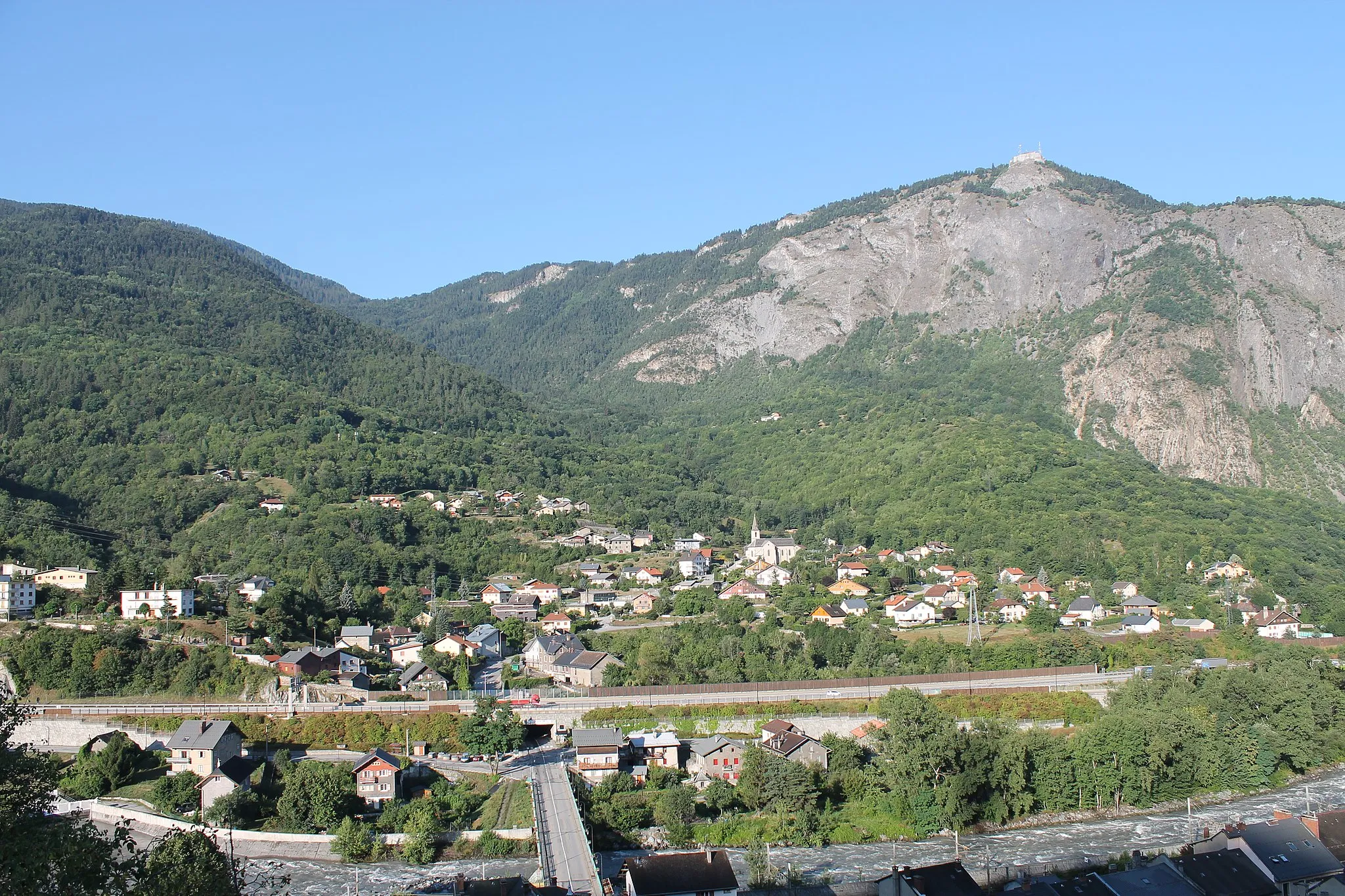 Photo showing: Commune of Saint-Martin-d'Arc in the Maurienne valley, Savoie.