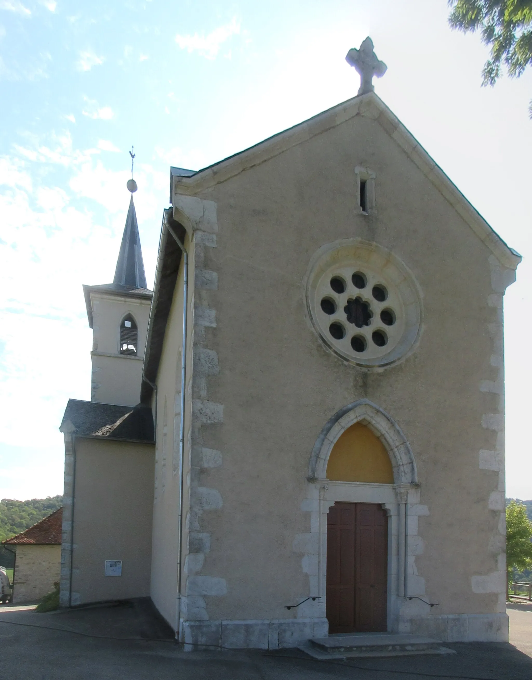 Photo showing: Chapelle de l'Assomption de Sainte-Marie-d'Alvey.