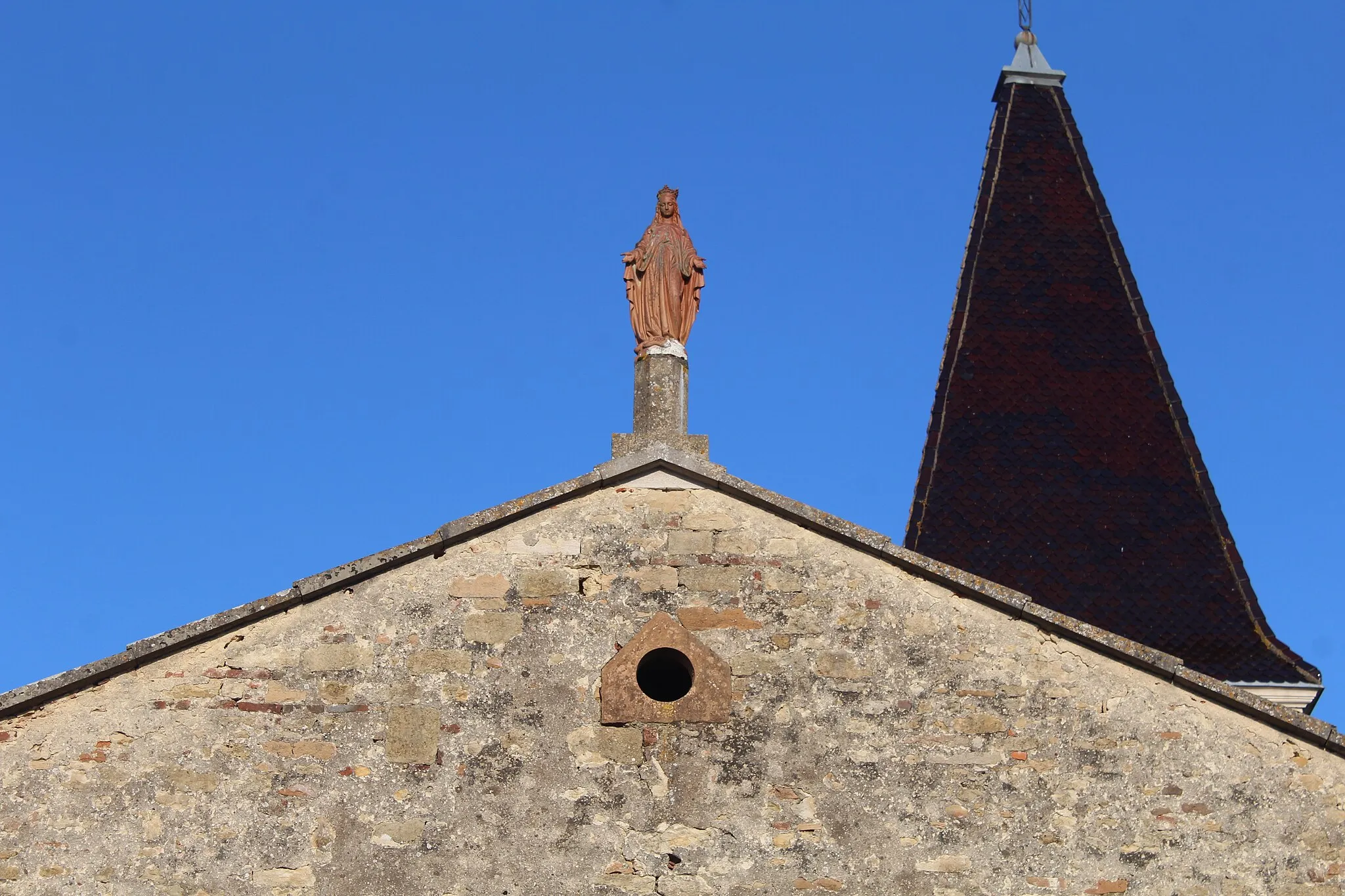 Photo showing: Église Saint-Barthélemy de Saint-Genis-sur-Menthon.