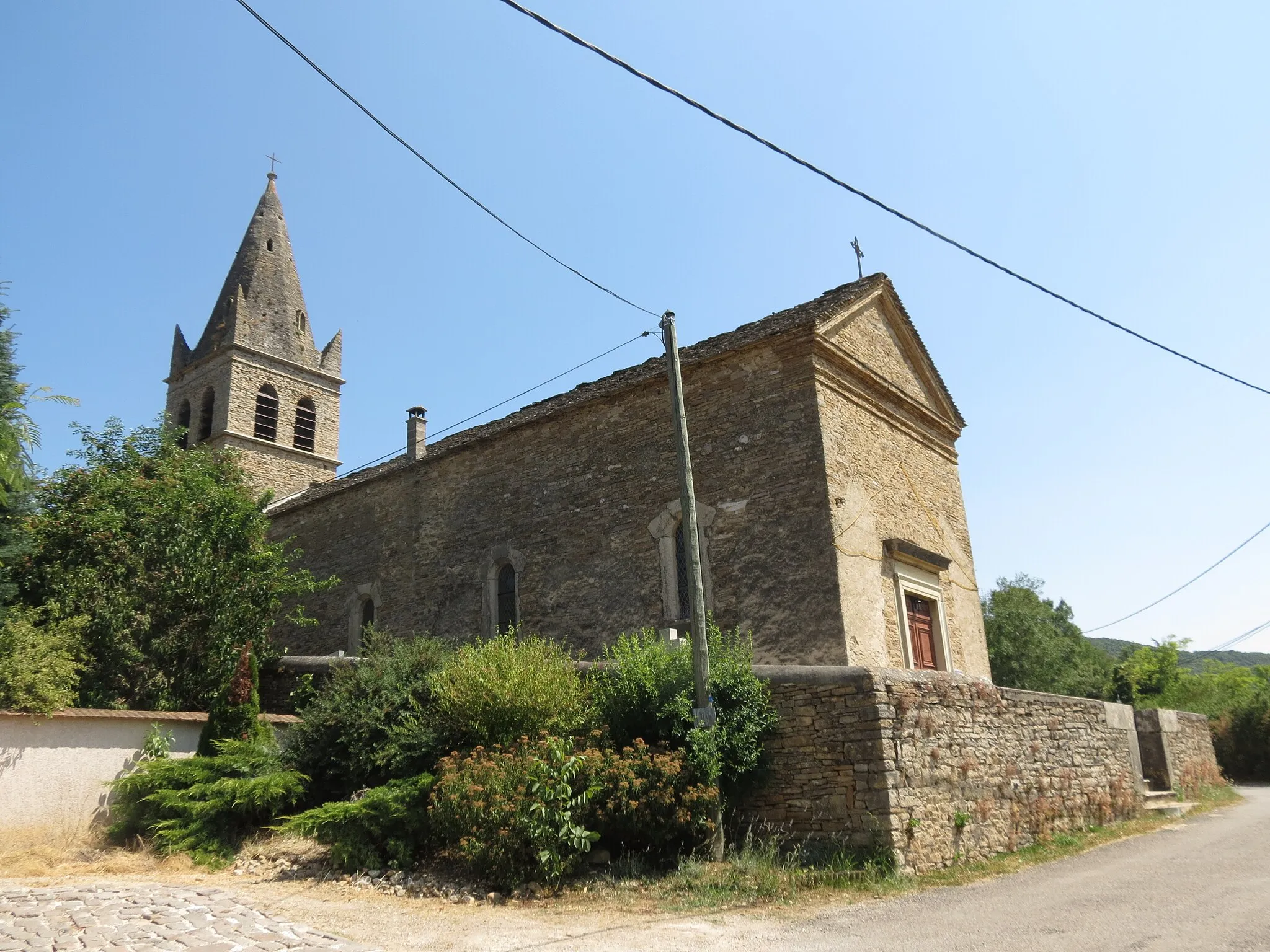 Photo showing: Eglise à Leyrieu