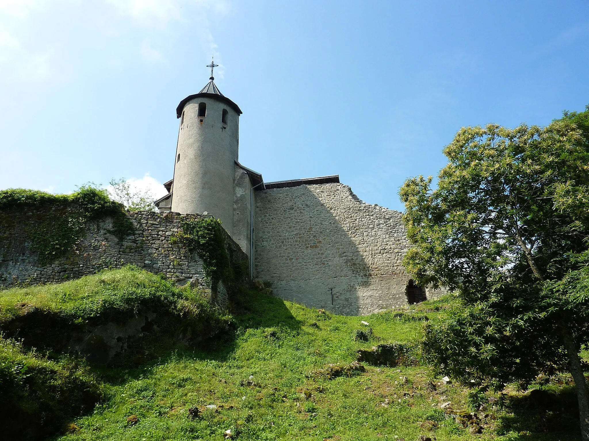 Photo showing: Chateau-Neuf d'Allinges