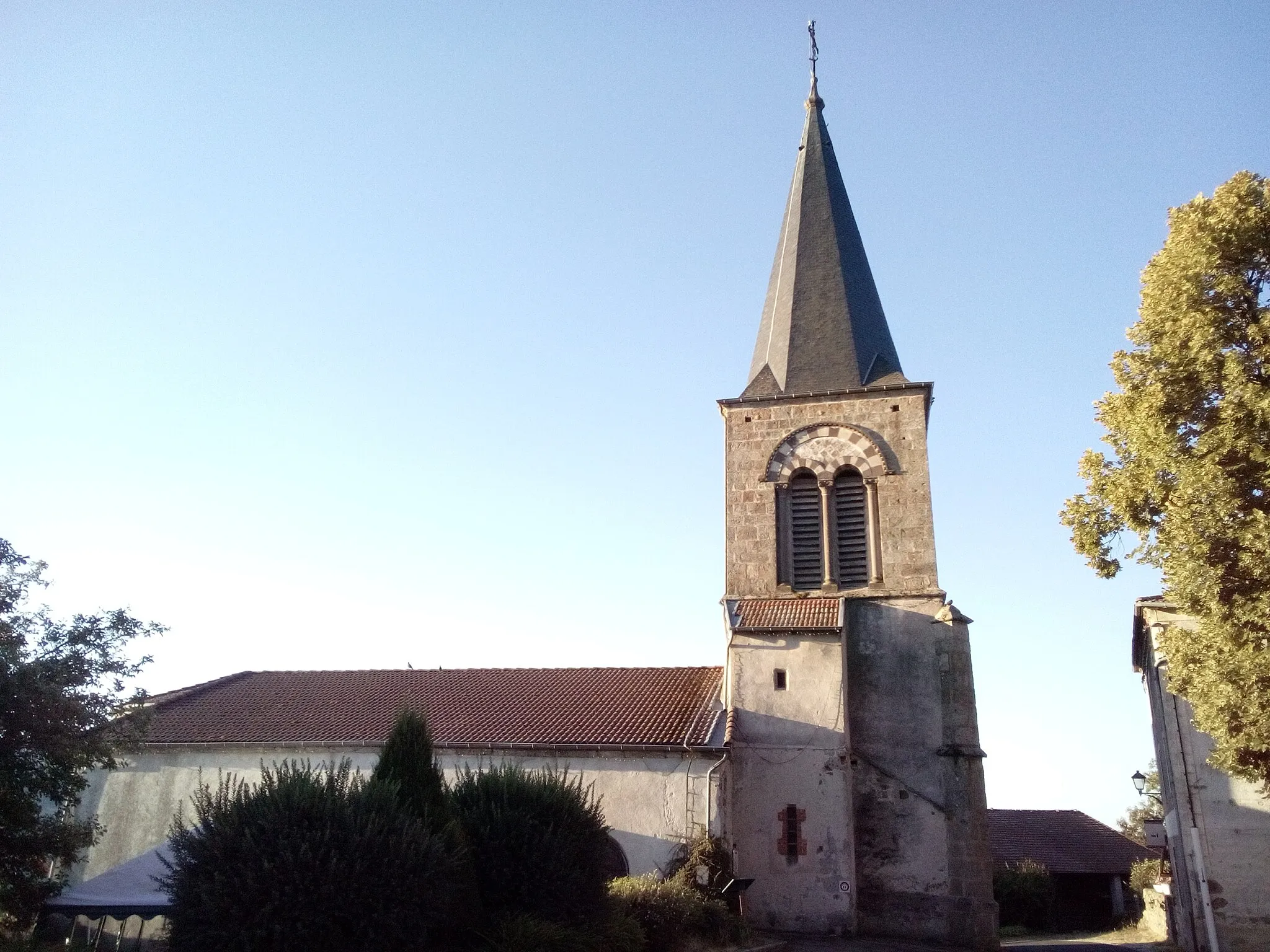 Photo showing: Église Saint-Romain de Saint-Romain