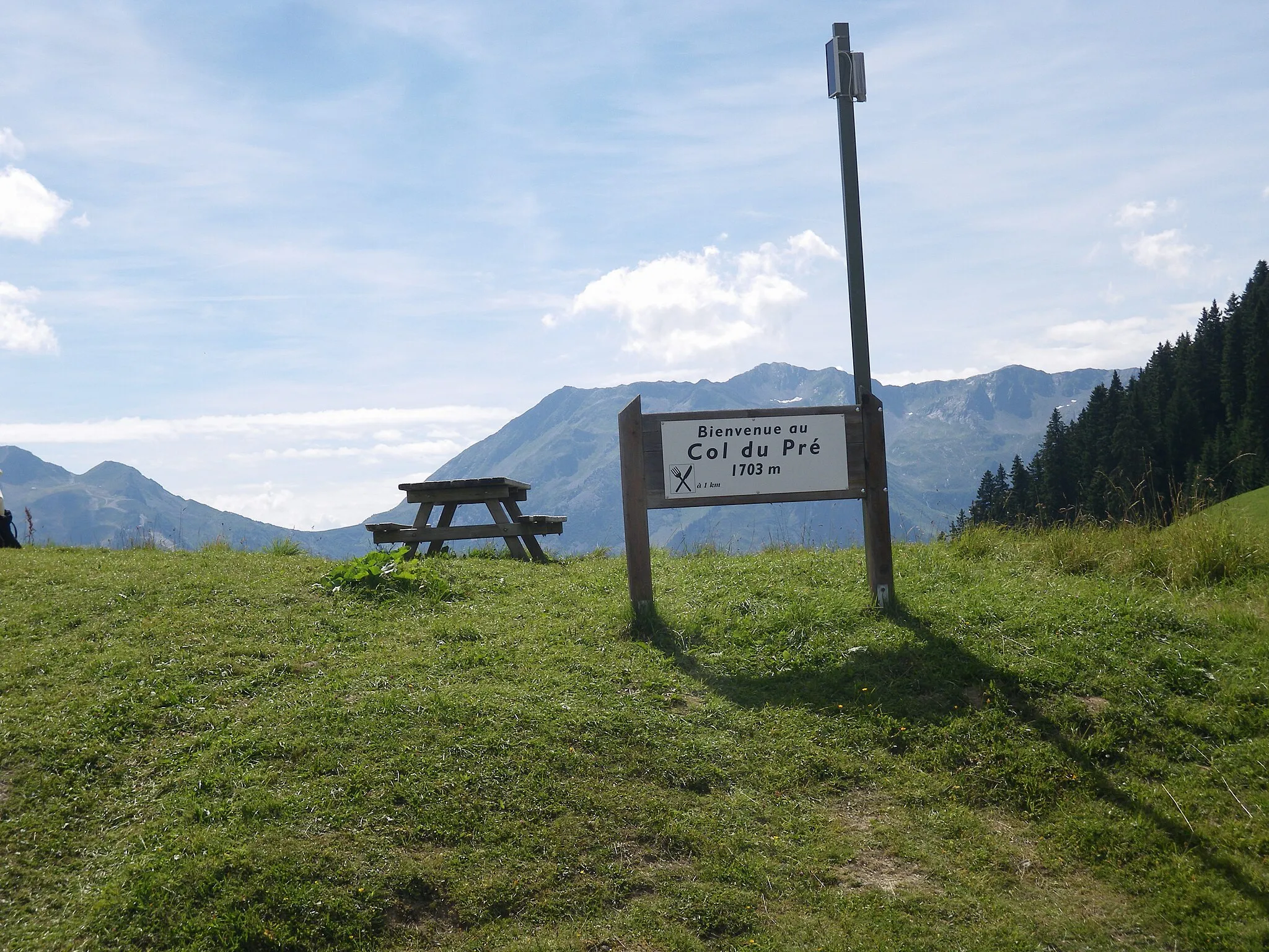 Photo showing: le col du pré